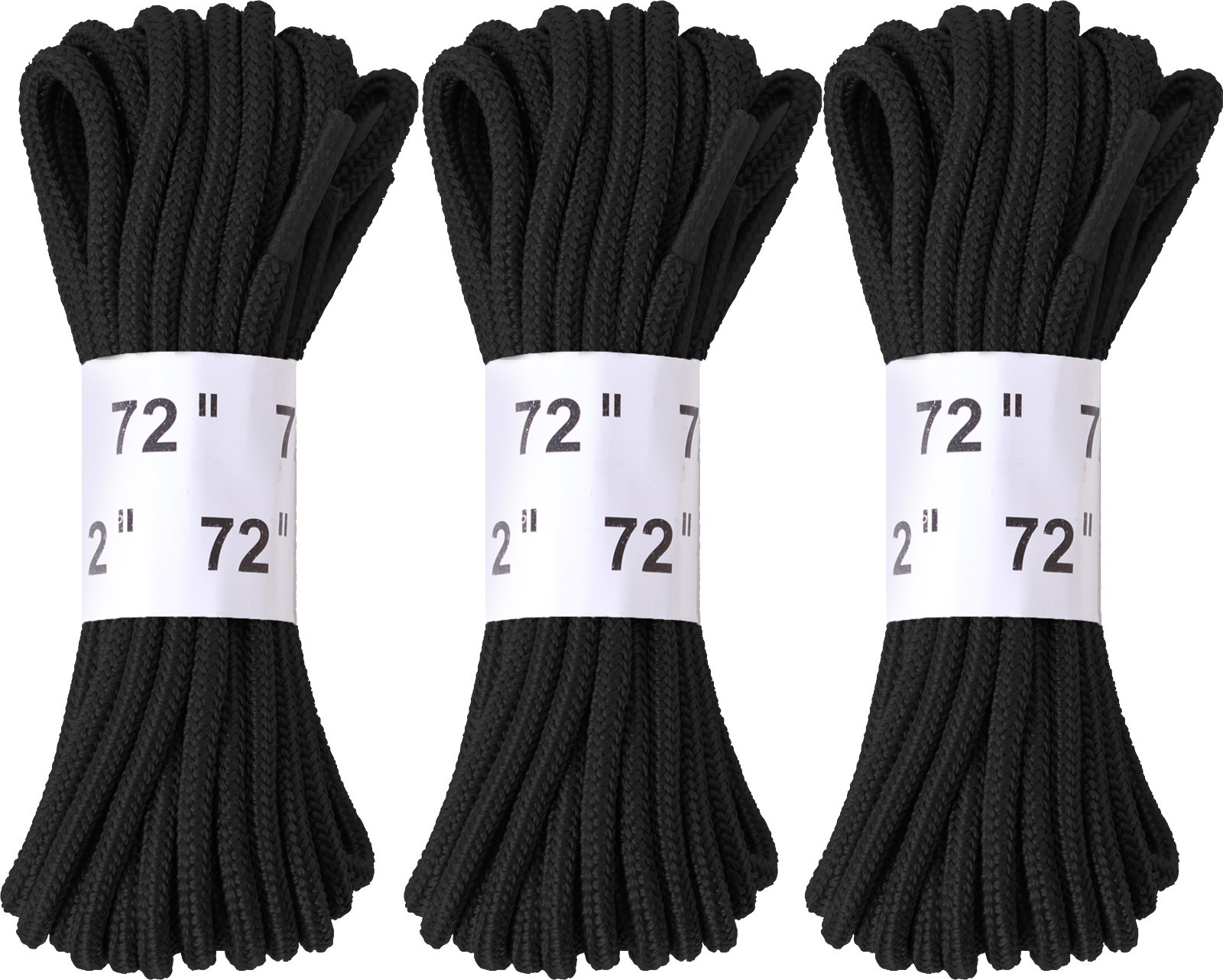 72 Inch Military Nylon Boot Laces Heavy Duty Replacement Shoe Laces - 3 Pack 72 Inch Military Nylon Boot Laces Heavy Duty Replacement Shoe Laces - 3 Pack