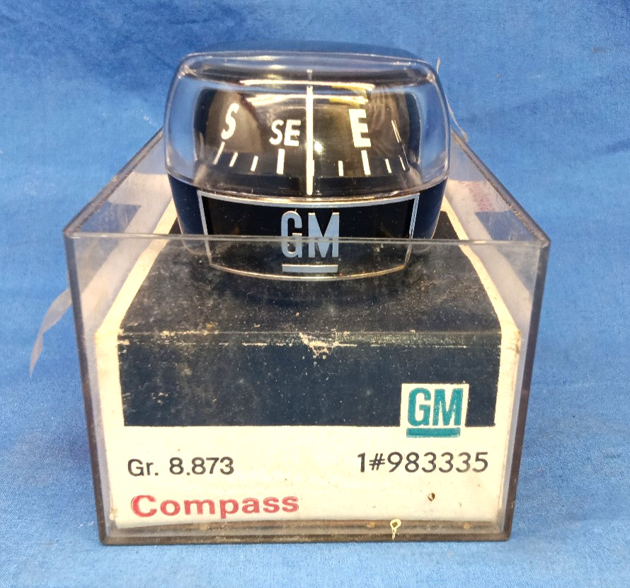 Vintage NOS GM Accessory Compass 983335