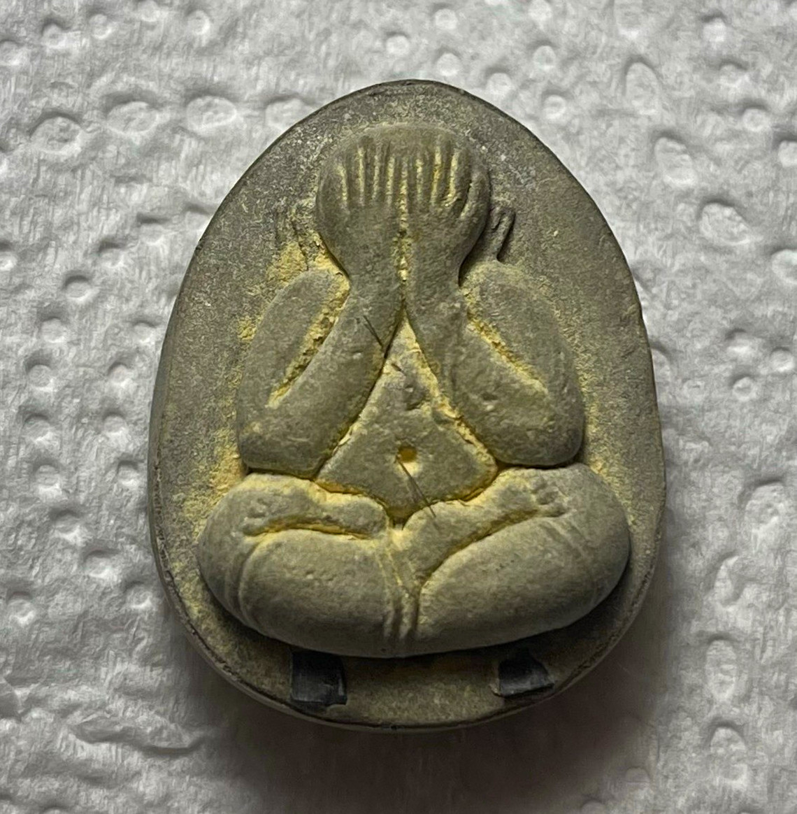 Luang Pu Toh Phra Pidta Thai Amulet Wat Pradu Chimphli Sacred Yantra Vintage Luang Pu Toh Phra Pidta Thai Amulet Wat Pradu Chimphli Sacred Yantra Vintage