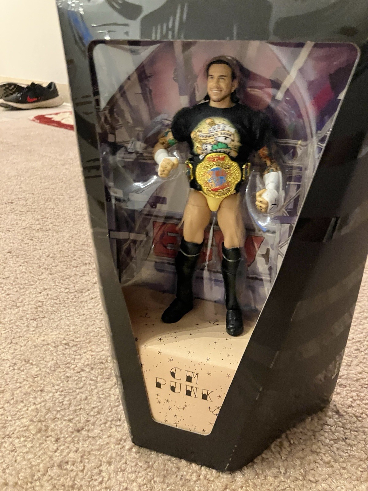 WWE Ultimate Edition CM Punk ECW Mattel Creations Exclusive Figure