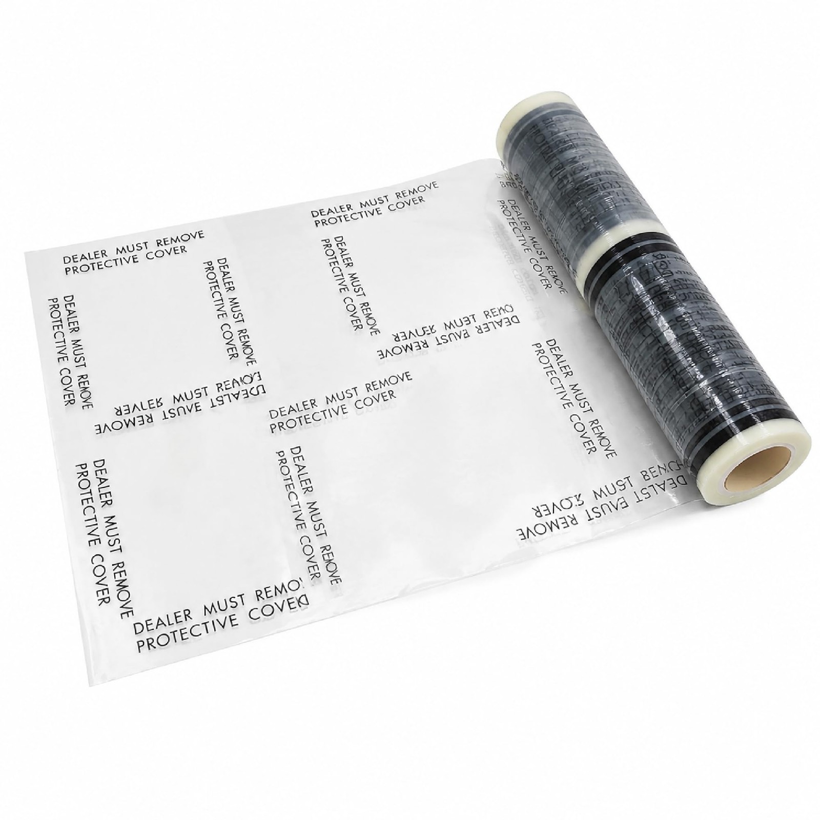 MAXIFILM 4 mil Adhesive Automotive Clear Plastic Carpet Protector Film Roll 24 MAXIFILM 4 mil Adhesive Automotive Clear Plastic Carpet Protector Film Roll 24