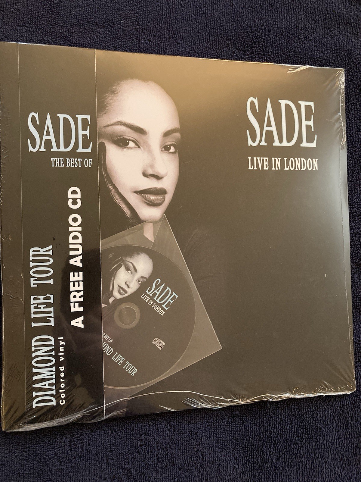 Sade - Live In London: The Best Of Diamond Life Tour, New/Sealed Vinyl Record Sade - Live In London: The Best Of Diamond Life Tour, New/Sealed Vinyl Record