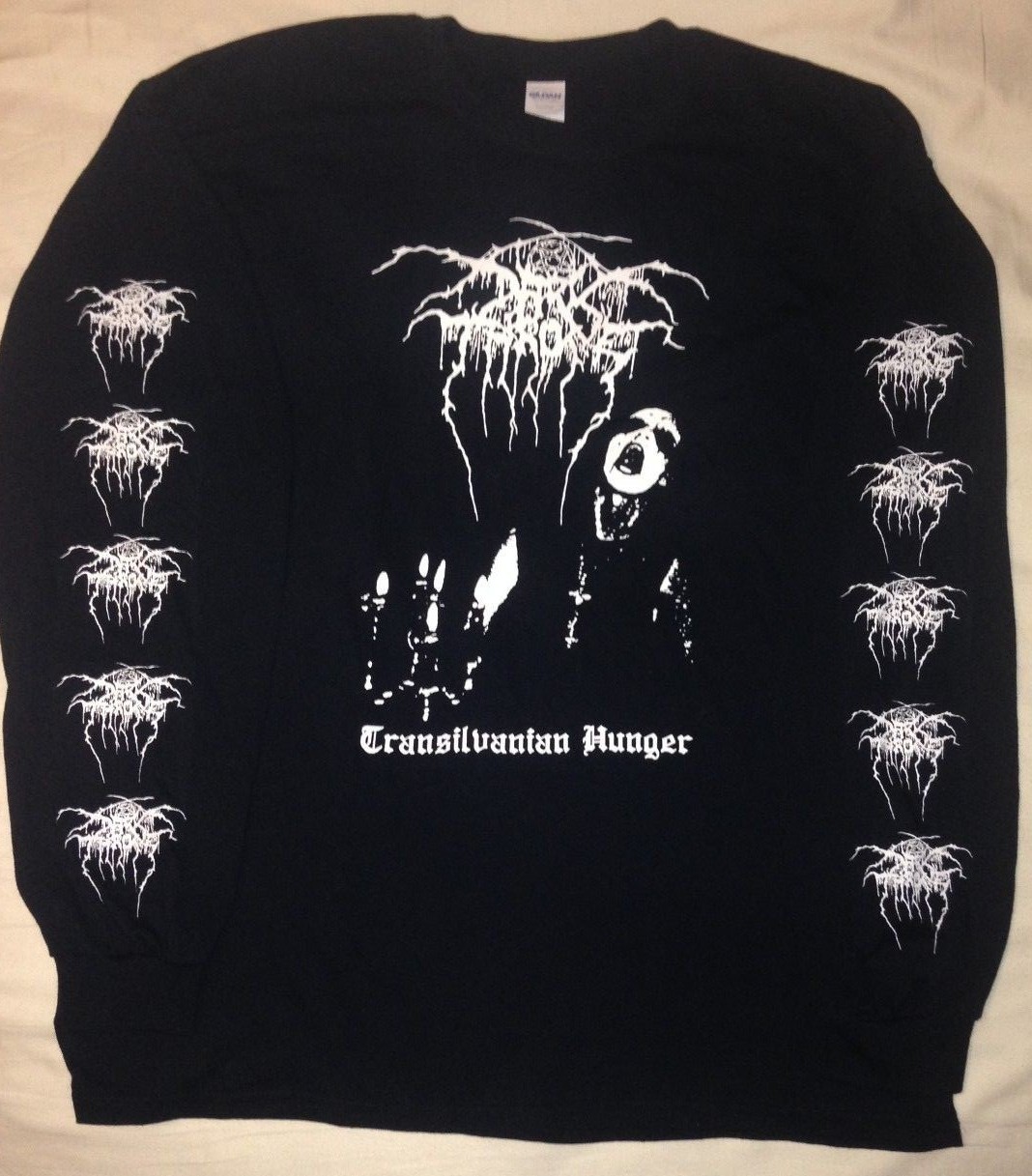 DARKTHRONE Transilvanian Hunger Long Sleeve Shirt old funeral isengard midnight. DARKTHRONE Transilvanian Hunger Long Sleeve Shirt old funeral isengard midnight.