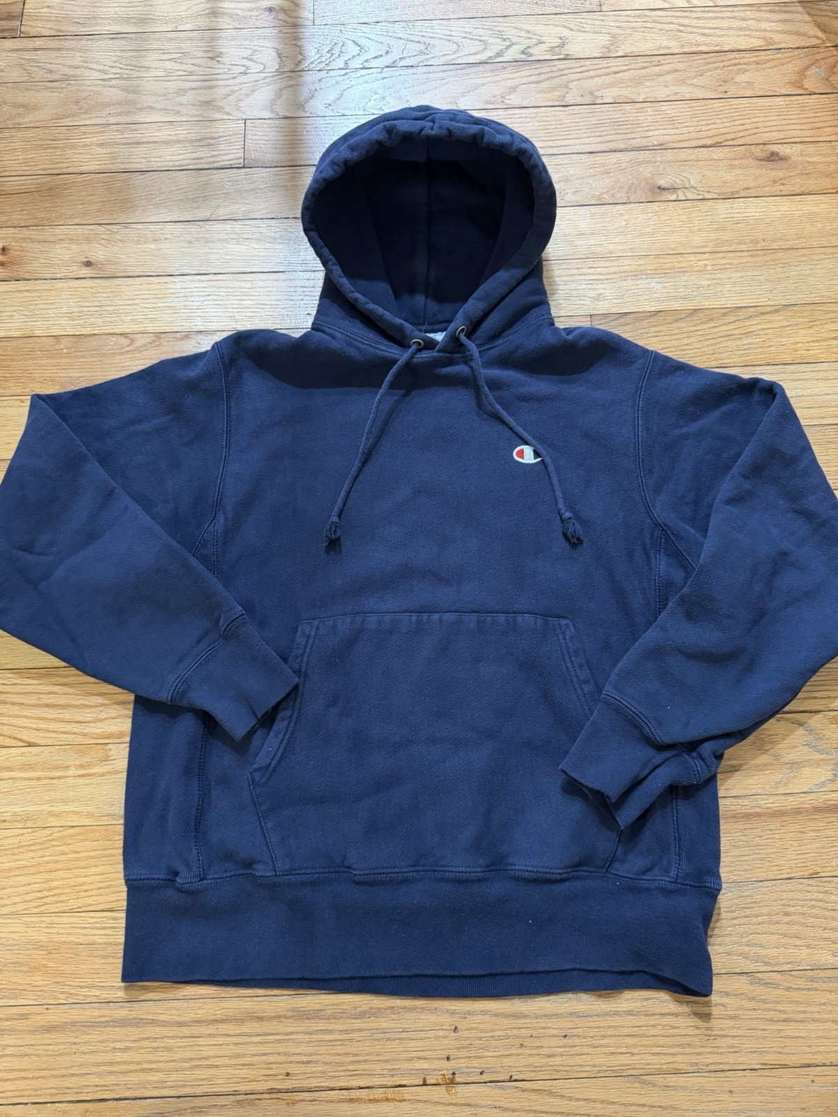 Vintage 90s Champion Reverse Weave Hoodie Mens MNavy Blue Sweatshirt Mexico Vintage 90s Champion Reverse Weave Hoodie Mens MNavy Blue Sweatshirt Mexico