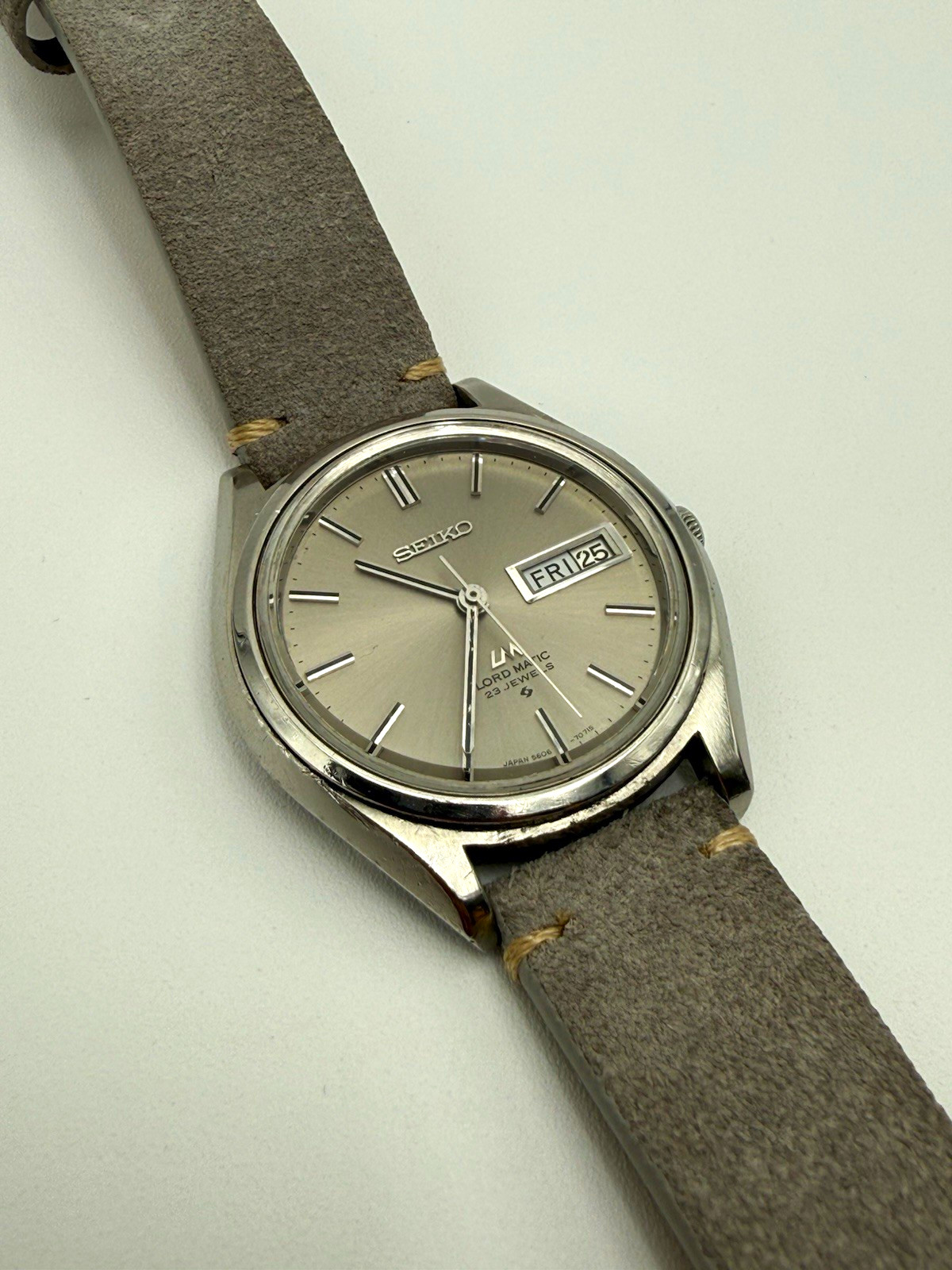 Rare Vintage 1971 JDM SEIKO LordMatic 23J Automatic 5606-7070- Serviced Rare Vintage 1971 JDM SEIKO LordMatic 23J Automatic 5606-7070- Serviced