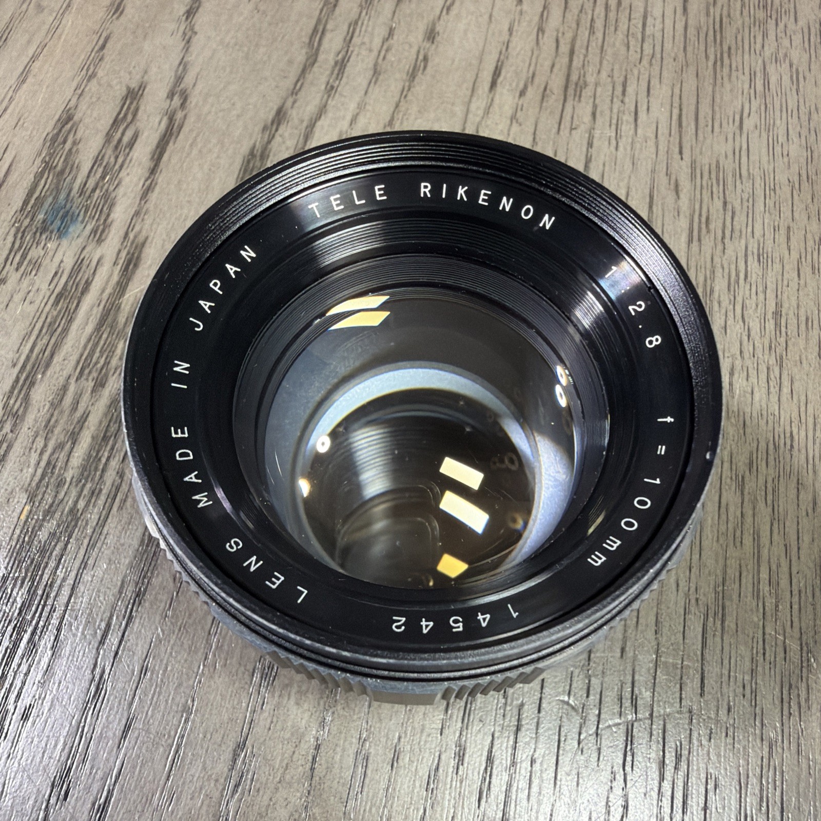 RARE TELE RIKENON LENS 1:2.8 f=100mm JAPAN SCREW MOUNT VINTAGE GREAT CONDITION RARE TELE RIKENON LENS 1:2.8 f=100mm JAPAN SCREW MOUNT VINTAGE GREAT CONDITION