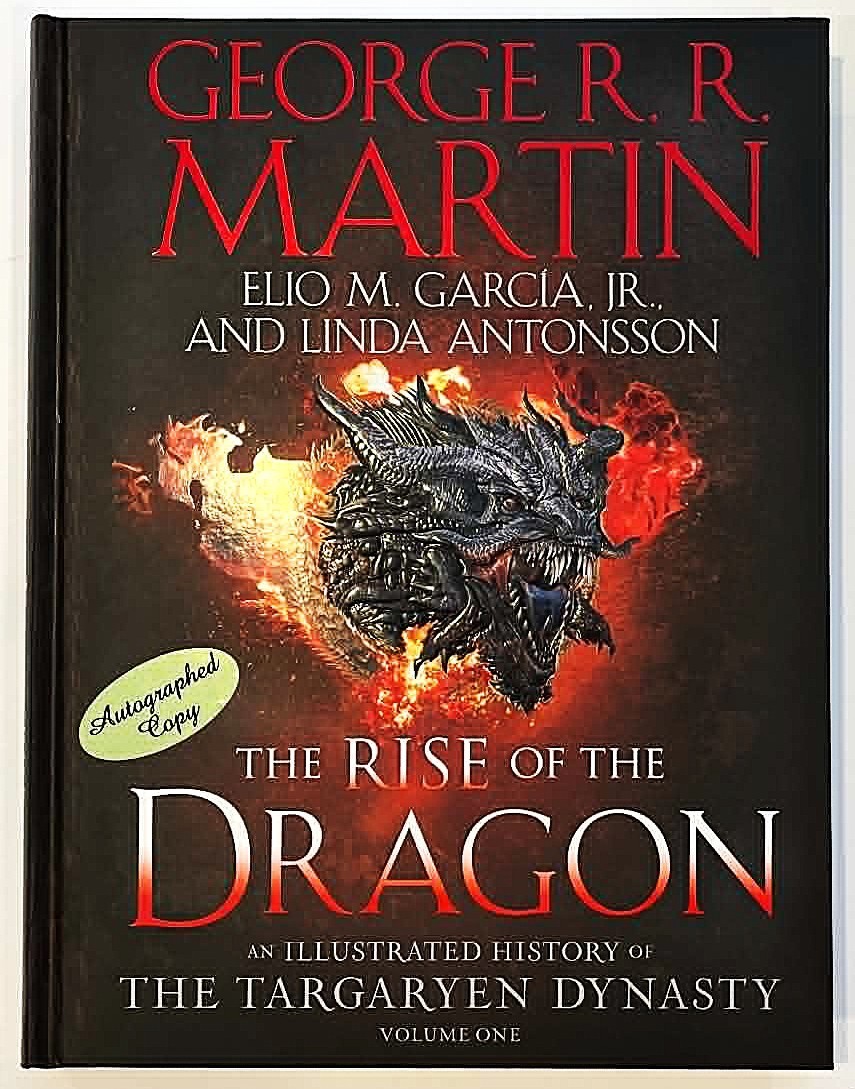 The Rise of the Dragon George R. R. Martin SIGNED First Edition NEW Hardcover VF