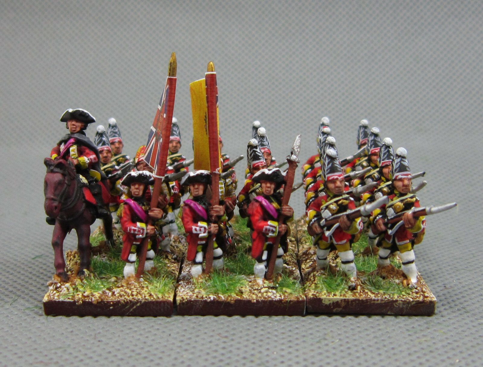 15mm SYW Seven Years War Painted British Grenadier BA15 15mm SYW Seven Years War Painted British Grenadier BA15