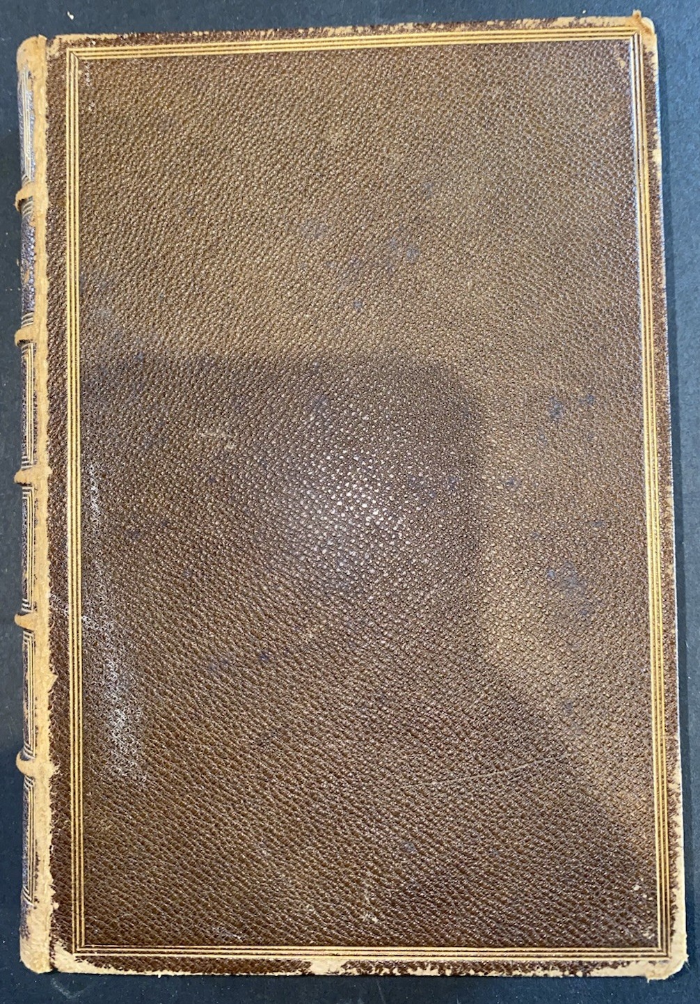 Antique 1870 Nations Around A Keary Macmillan Gilt Edge Leather Foldout