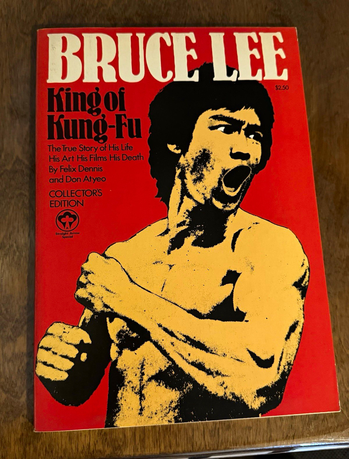 Bruce Lee King of Kung-Fu Felix Dennis Don Atyeo 1974 1st Printing PB Bruce Lee King of Kung-Fu Felix Dennis Don Atyeo 1974 1st Printing PB