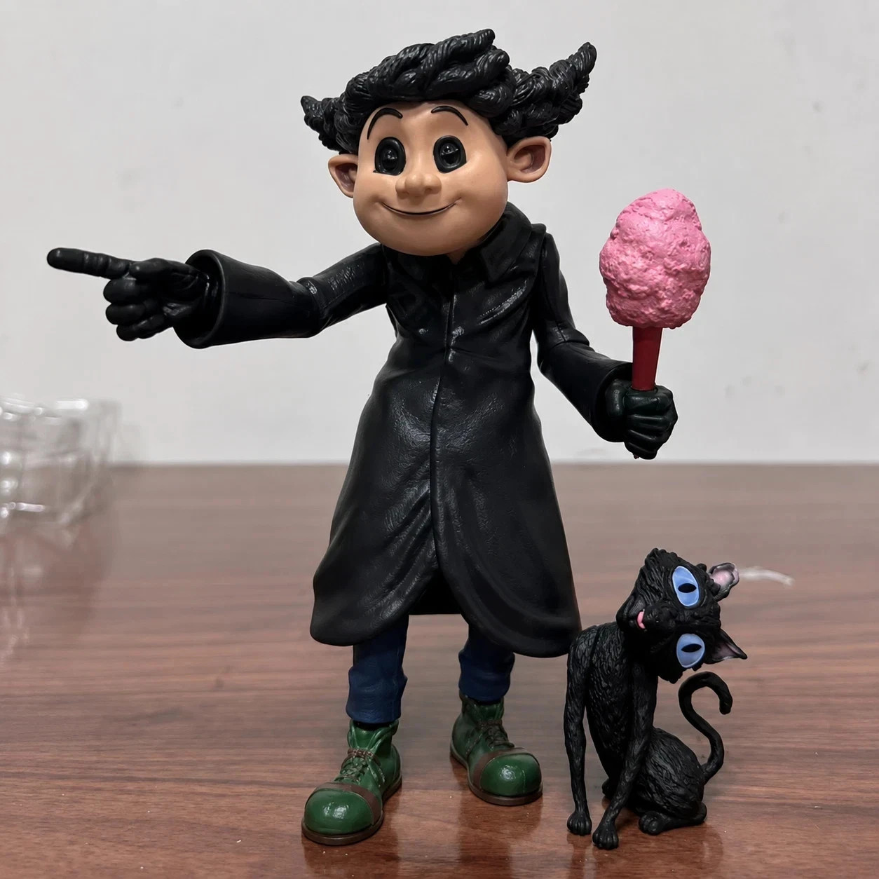 Coraline Wybie & Cat Figure Set 20cm PVC Statue Movie Collectible Halloween Gift