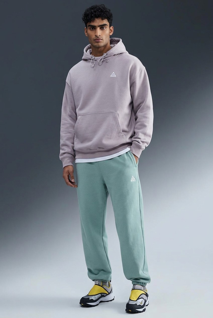 Nike ACG Tuff Fleece Pants IH0717-017 Men's Size M & L Cannon/Summit White Nike ACG Tuff Fleece Pants IH0717-017 Men's Size M & L Cannon/Summit White