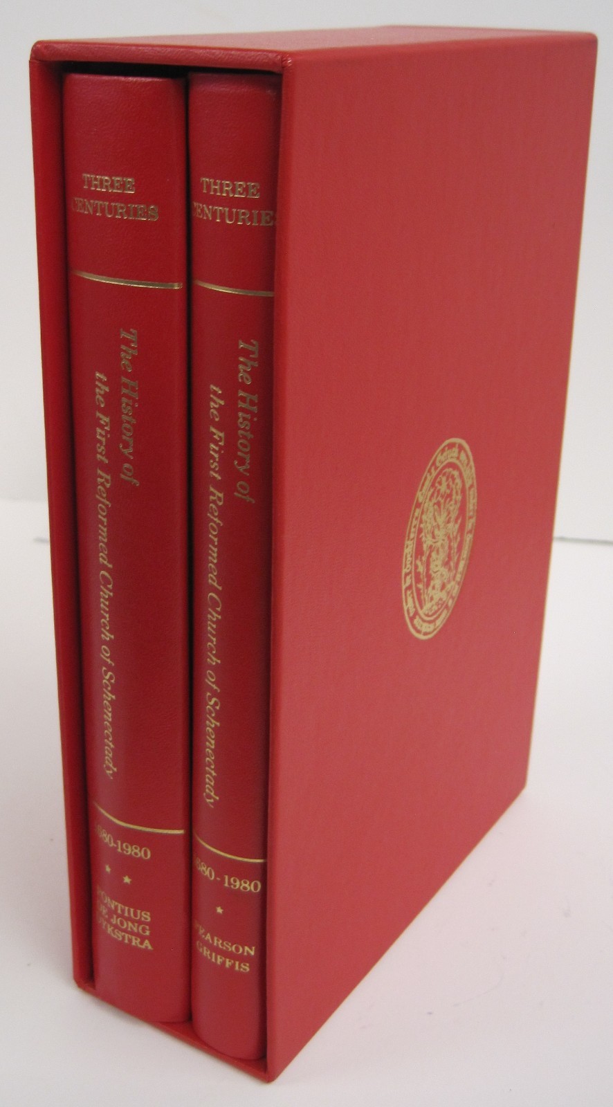 Three Centuries: History of 1st Reformed Church of Schenectady, 2 vol  (HC OVSZ)
