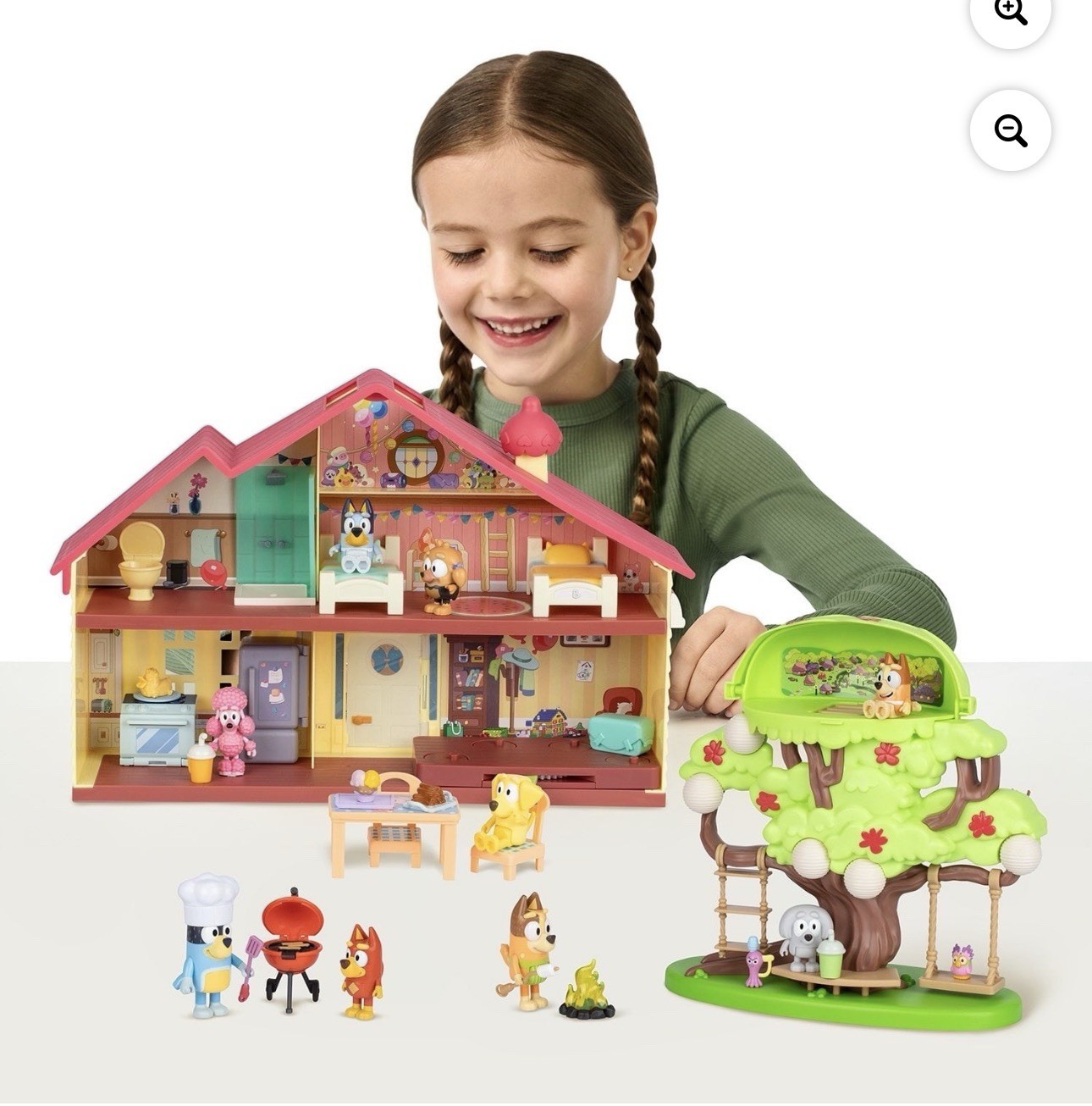 BLUEY\'S Mega Set  34 Piece House with Tree House