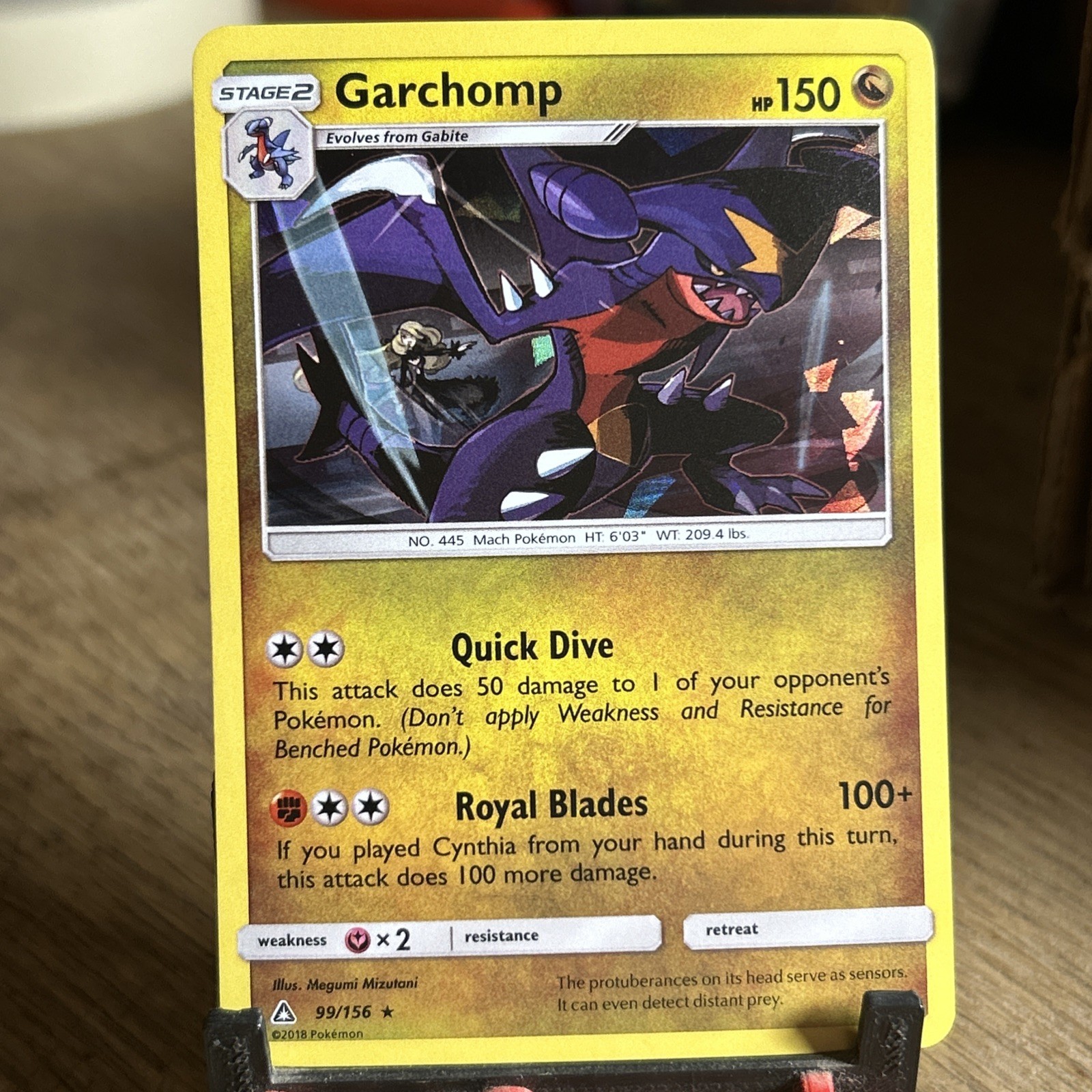 Garchomp (Cracked Ice Holo) 99/156 Rare Deck Exclusives Near Mint Garchomp (Cracked Ice Holo) 99/156 Rare Deck Exclusives Near Mint