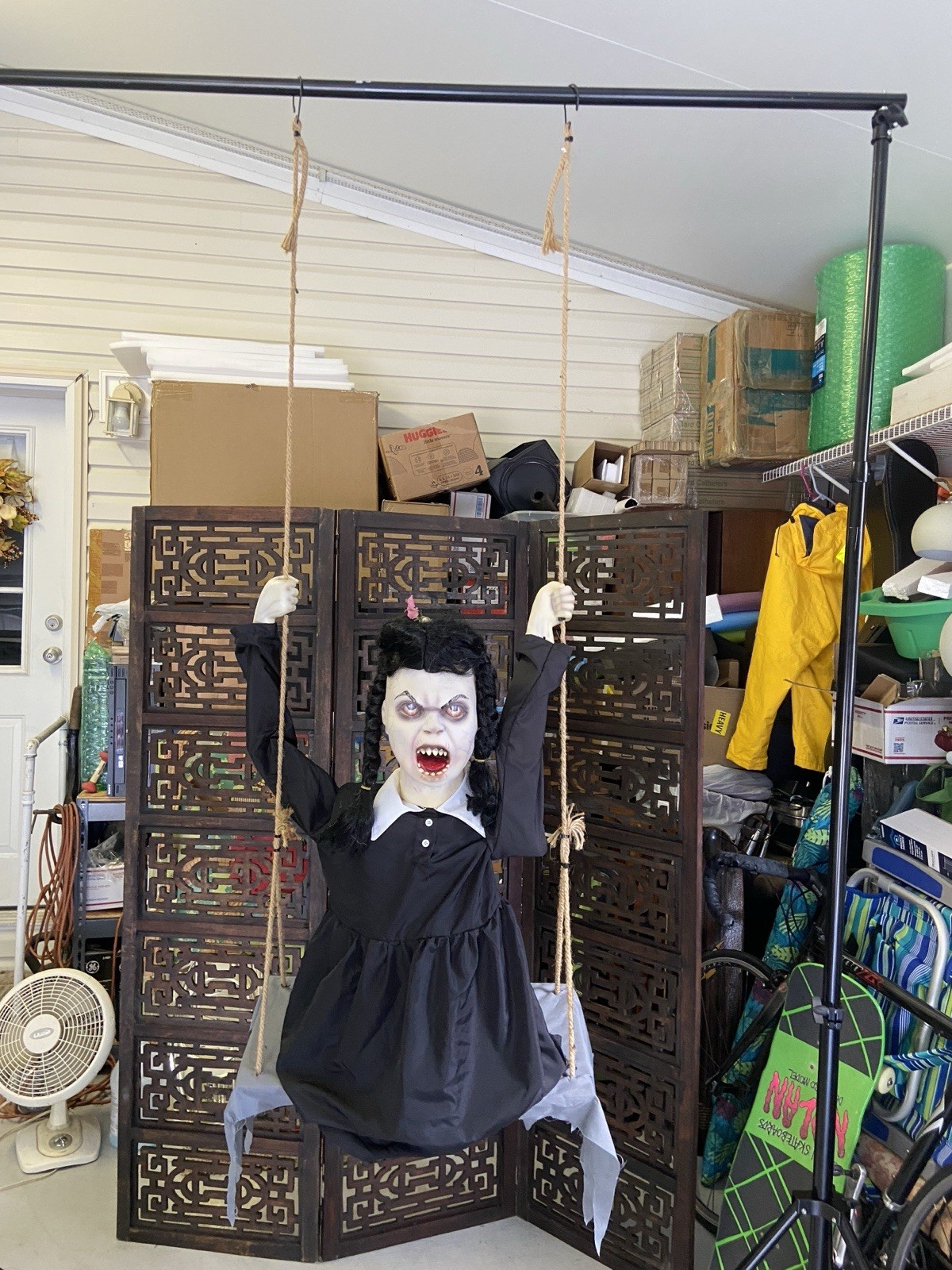 Menacing Molly Animatronic Halloween Full Size Life Size Non Working Prop Spirit Menacing Molly Animatronic Halloween Full Size Life Size Non Working Prop Spirit