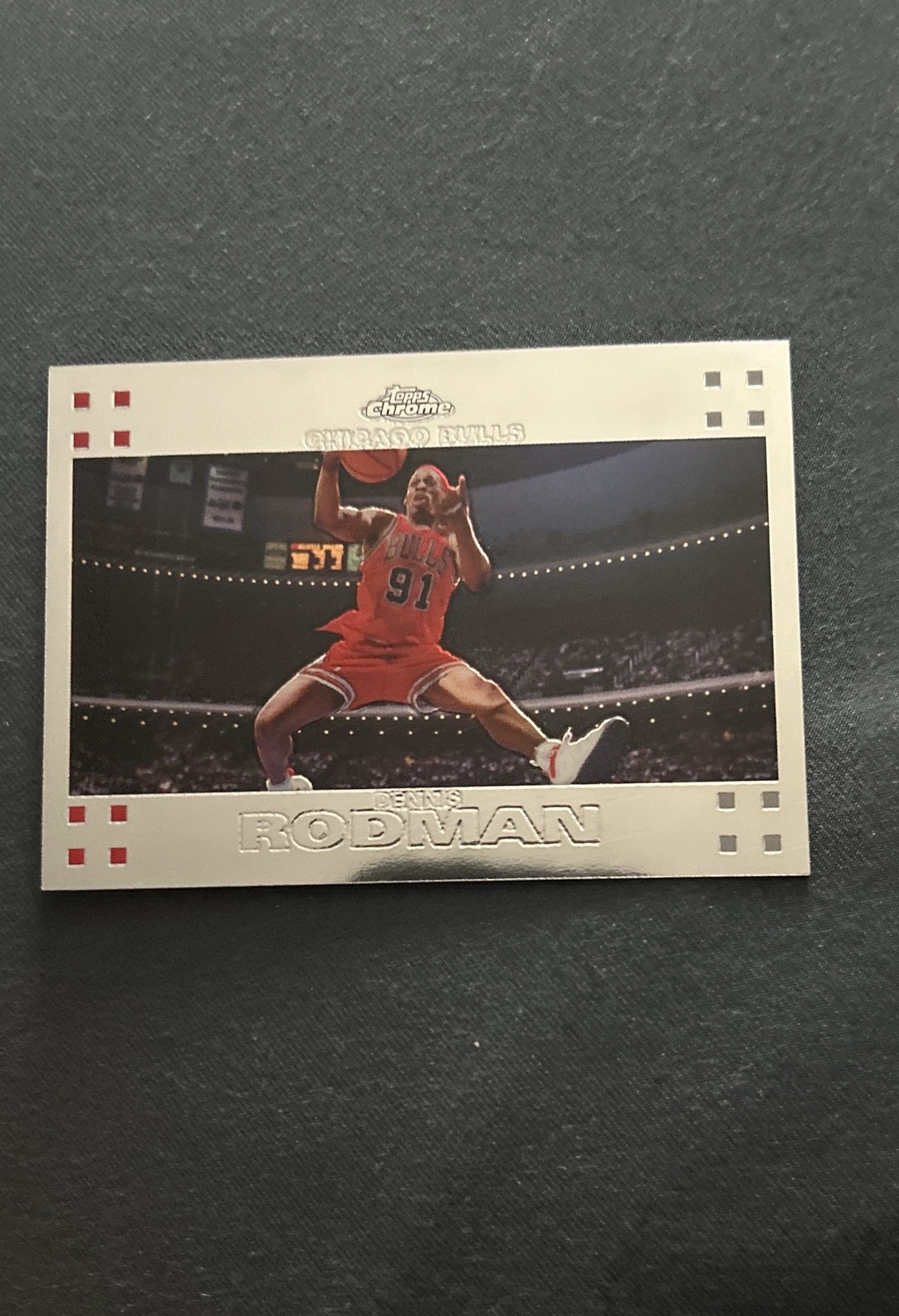 2007-08 Topps Chrome - Dennis Rodman #93