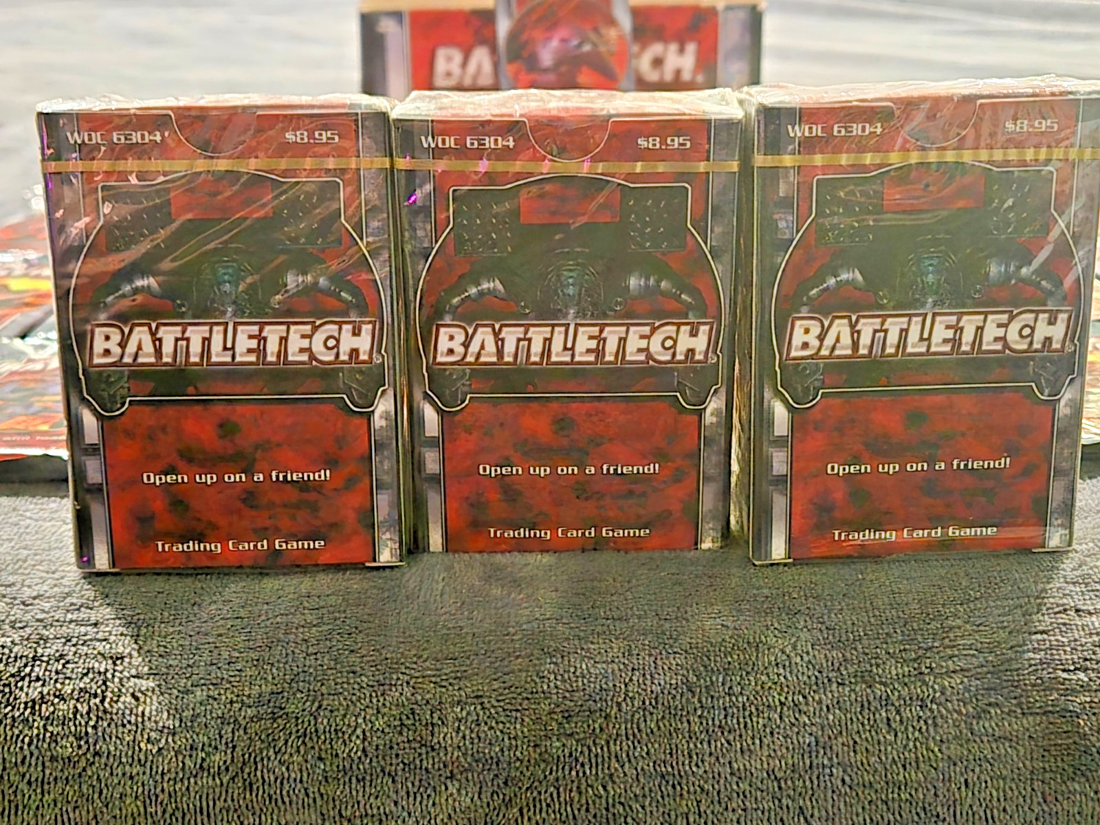 1996 BattleTech CCG Unlimited Starter Deck Factory Sealed WOC 6304 WotC FASA