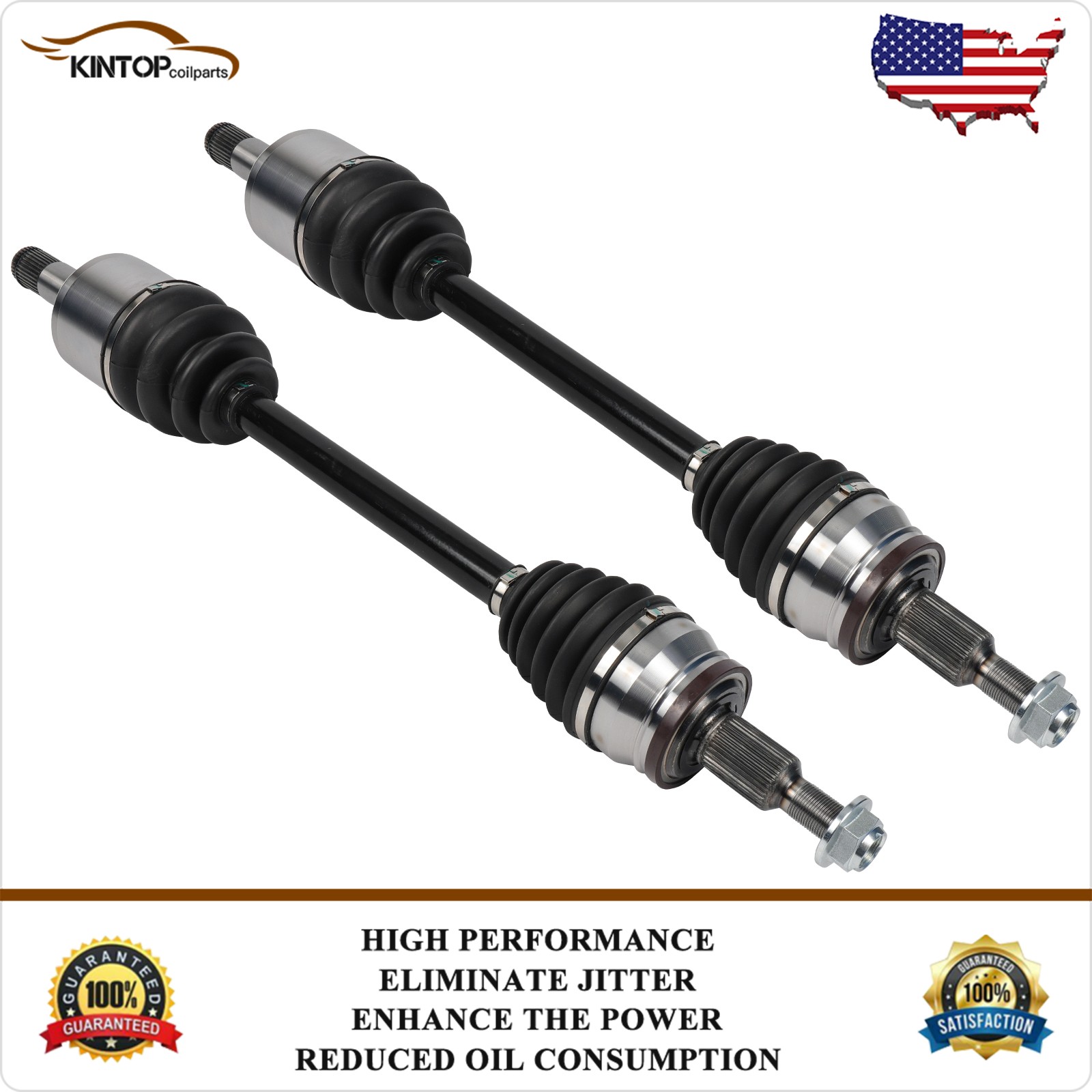RWD Pair Rear Left Right Side for 2015-2022 Dodge Charger V8 5.7L CV Axle Shaft