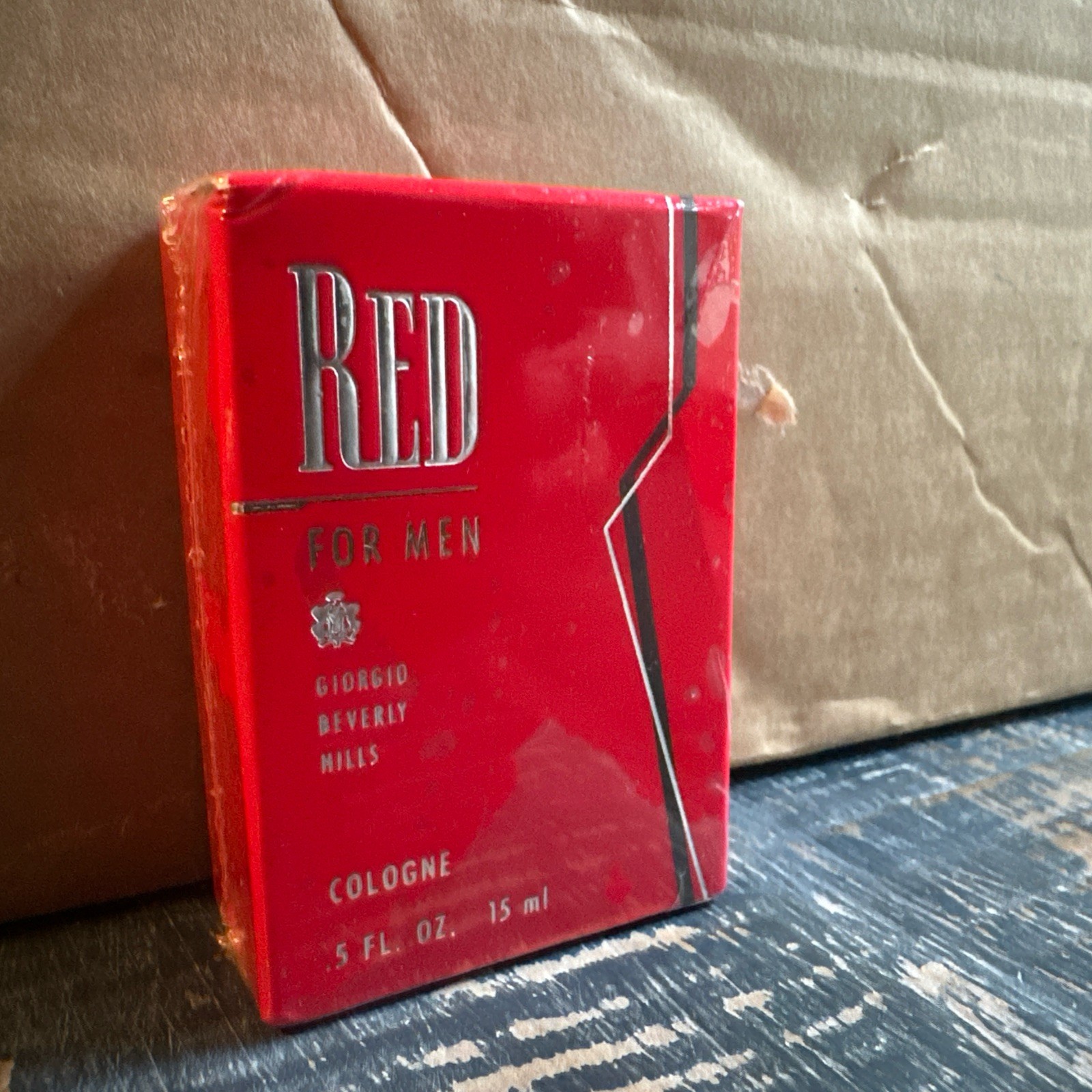 Giorgio Beverly Hills RED Men Vintage Cologne (.5oz/15ml) Mini VINTAGE FORMULA Giorgio Beverly Hills RED Men Vintage Cologne (.5oz/15ml) Mini VINTAGE FORMULA