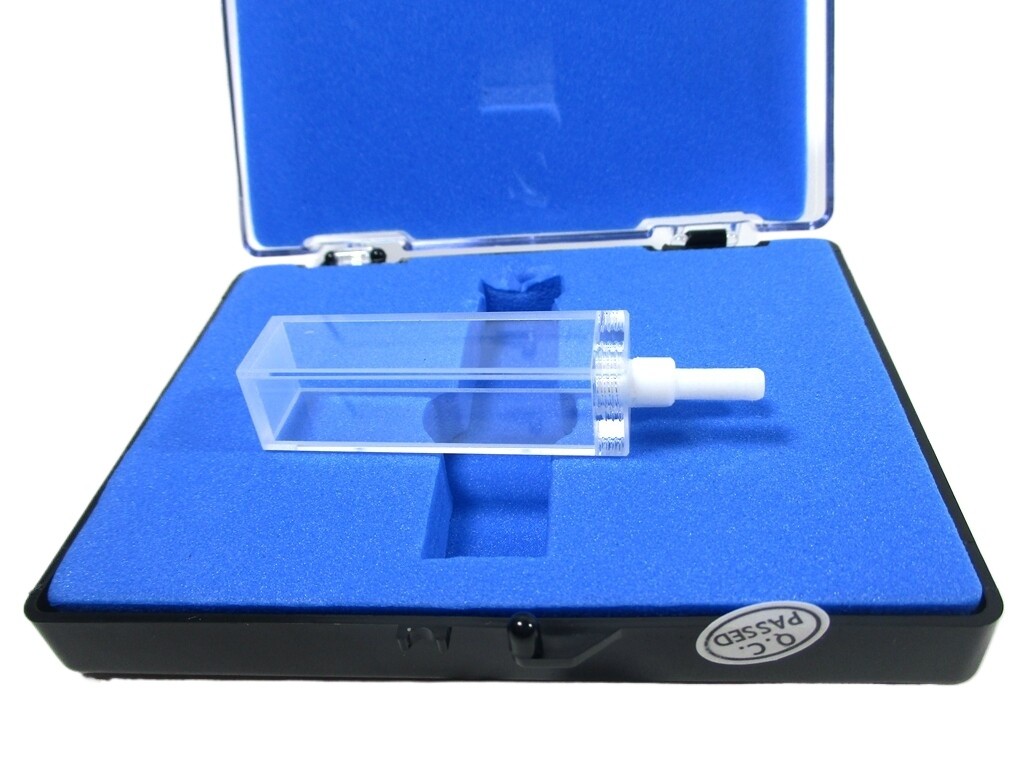 1X 10mm 3.5ML Quartz Fluorescence Flow Cell Cuvette 1X 10mm 3.5ML Quartz Fluorescence Flow Cell Cuvette