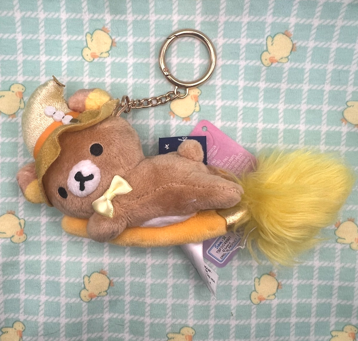 Rilakkuma’s Enchanted Wishes Rilakkuma Plush Keychain 2026 Pop Up Limited Rilakkuma’s Enchanted Wishes Rilakkuma Plush Keychain 2026 Pop Up Limited
