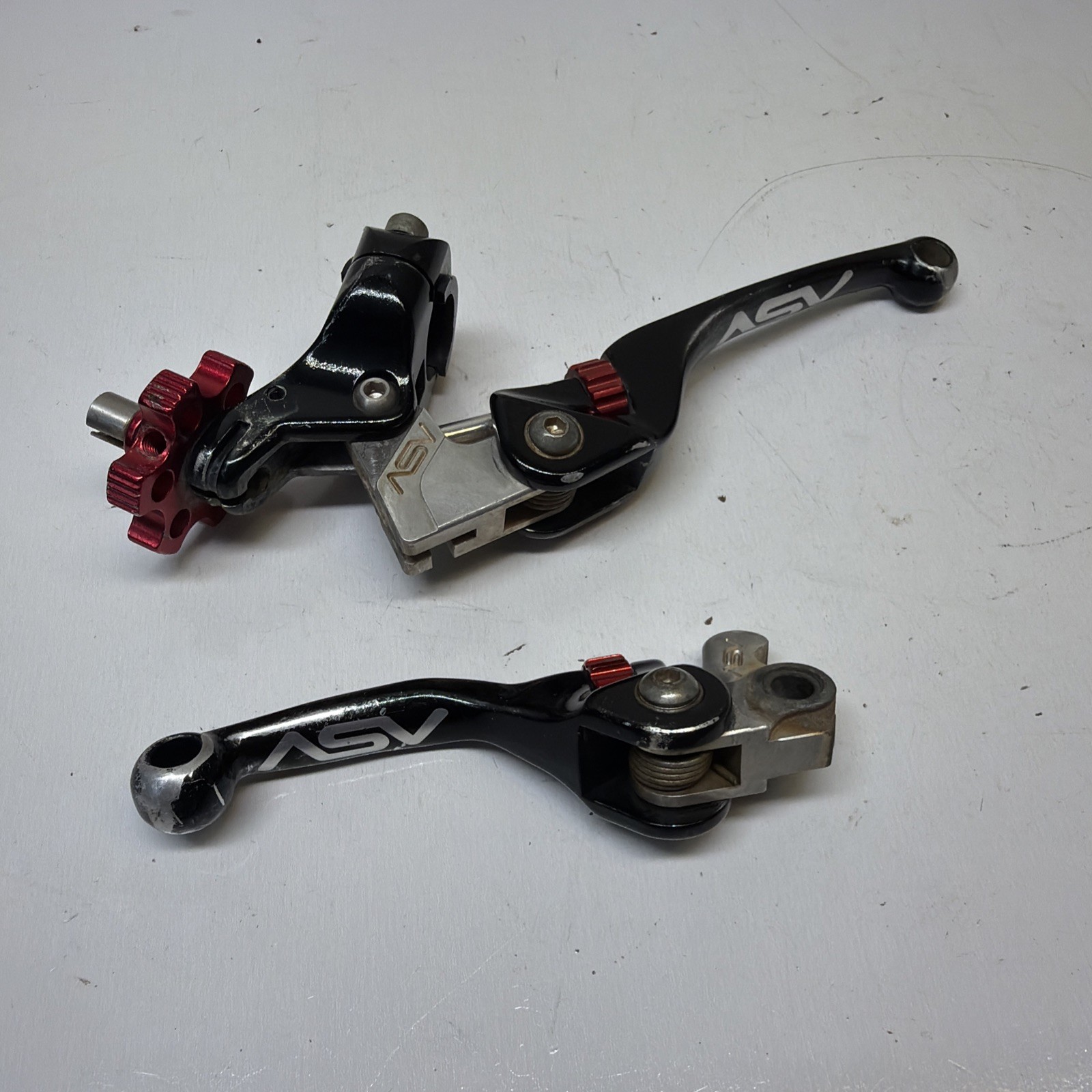 14 - 21 KAWASAKI KX 85 100 ASV CLUTCH AND BRAKE LEVERS 14 - 21 KAWASAKI KX 85 100 ASV CLUTCH AND BRAKE LEVERS
