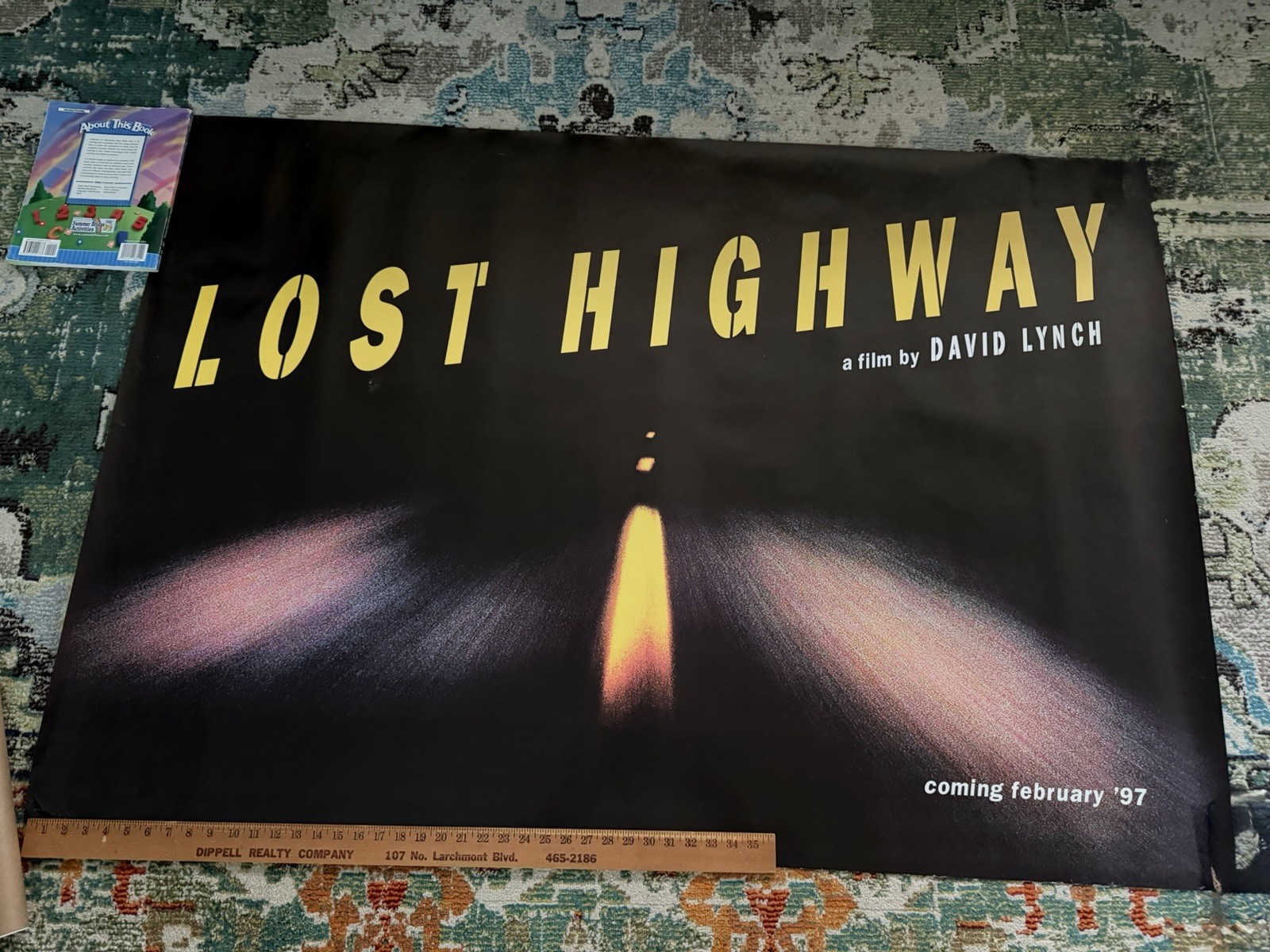 Lost Highway Original Poster From David Lynch’s Collection - Film Is Turning 30