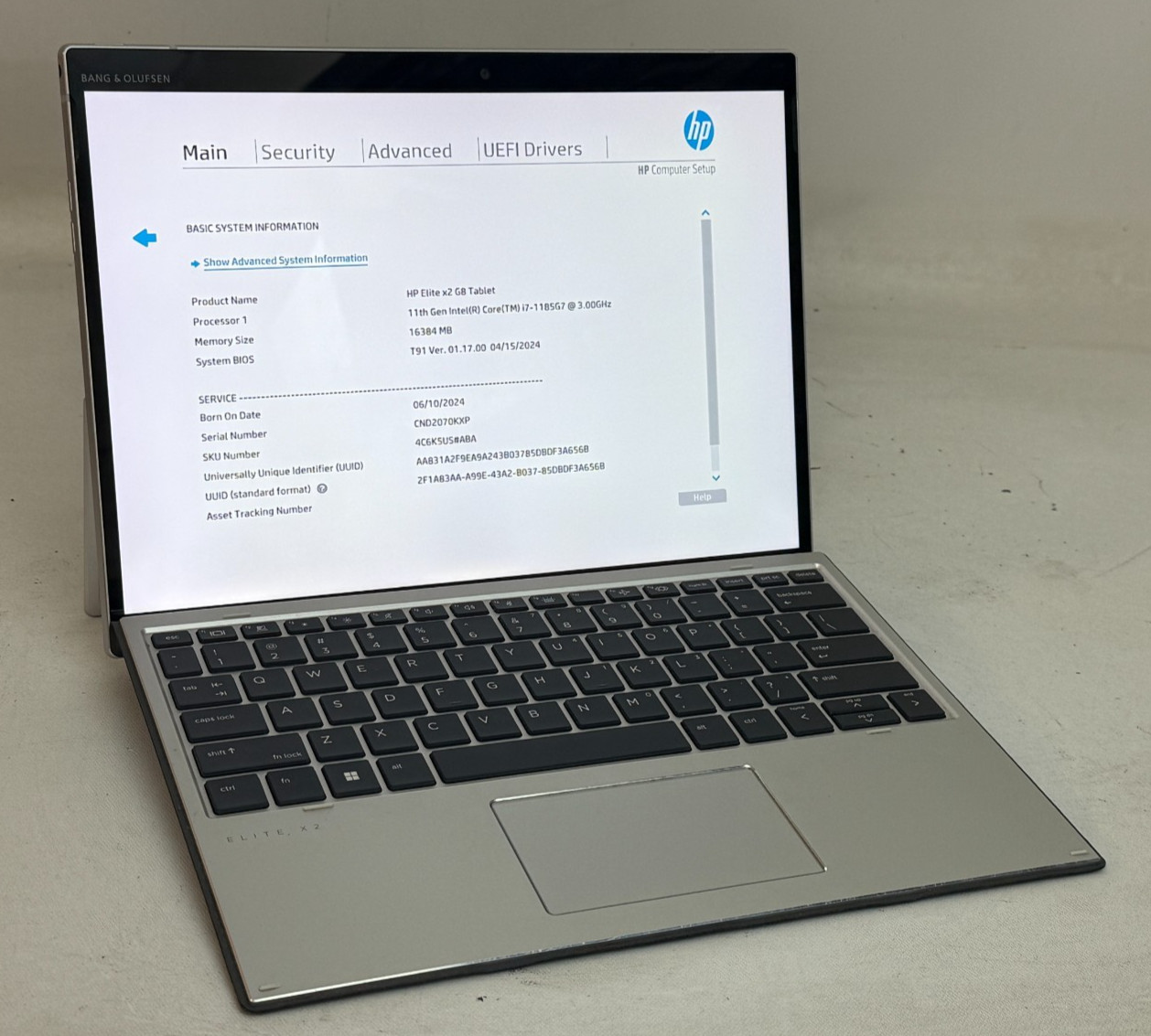 HP Elite x2 G8 2in1 13