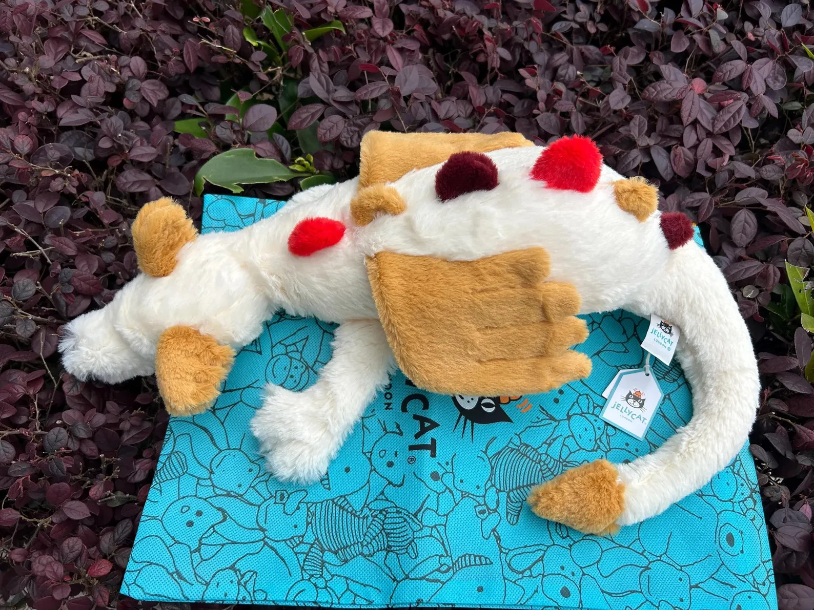 Large 50cm Jellycat Opalite Dragon - Authentic + New