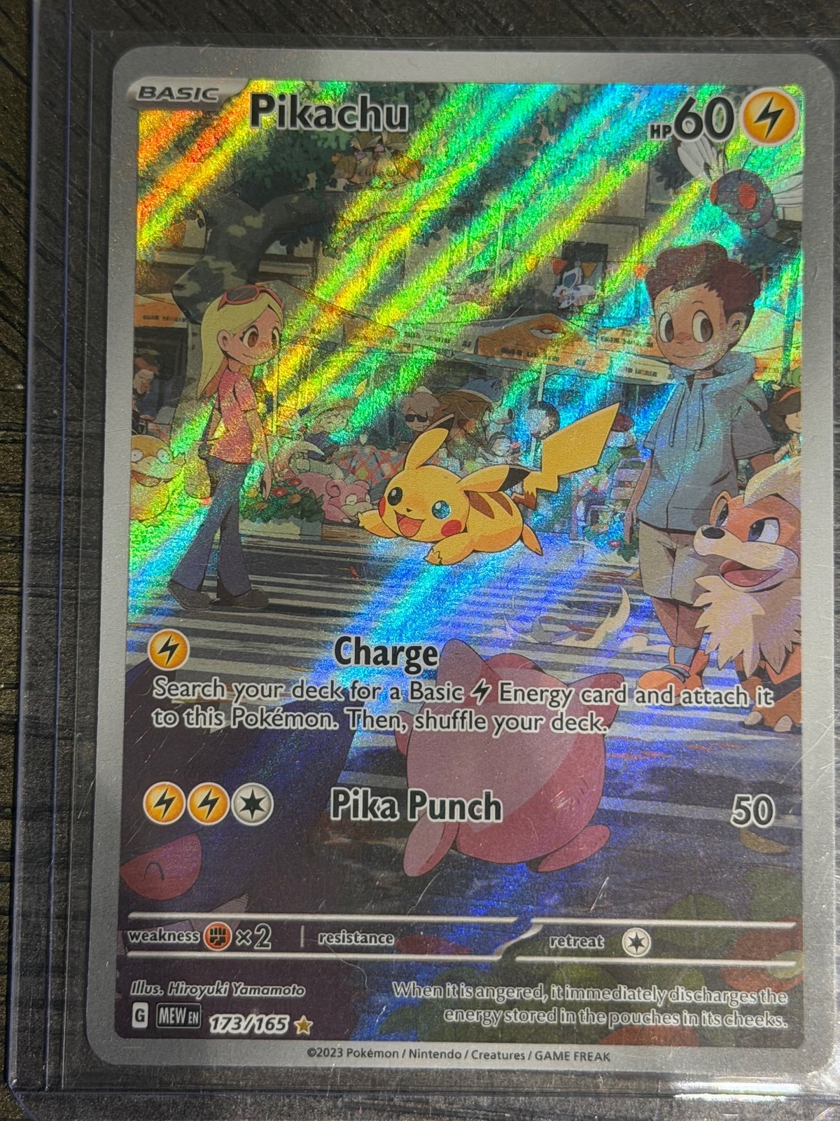 SV: Scarlet & Violet 151 #173/165 Pikachu SV: Scarlet & Violet 151 #173/165 Pikachu