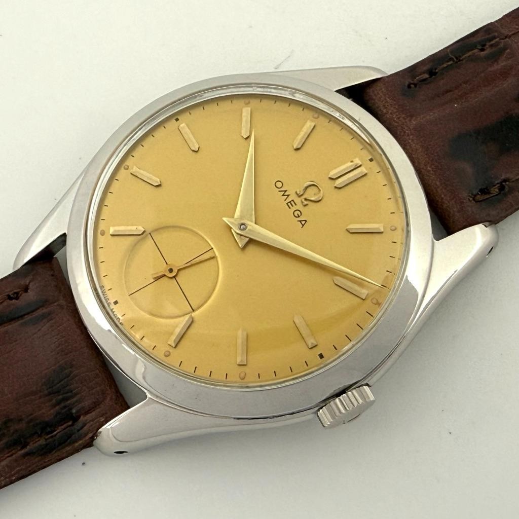 NO FEES CLASSIC OMEGA REF 2503 FROM 1950 MANUAL WIND 36MM Ø GENTS WATCH WORKING