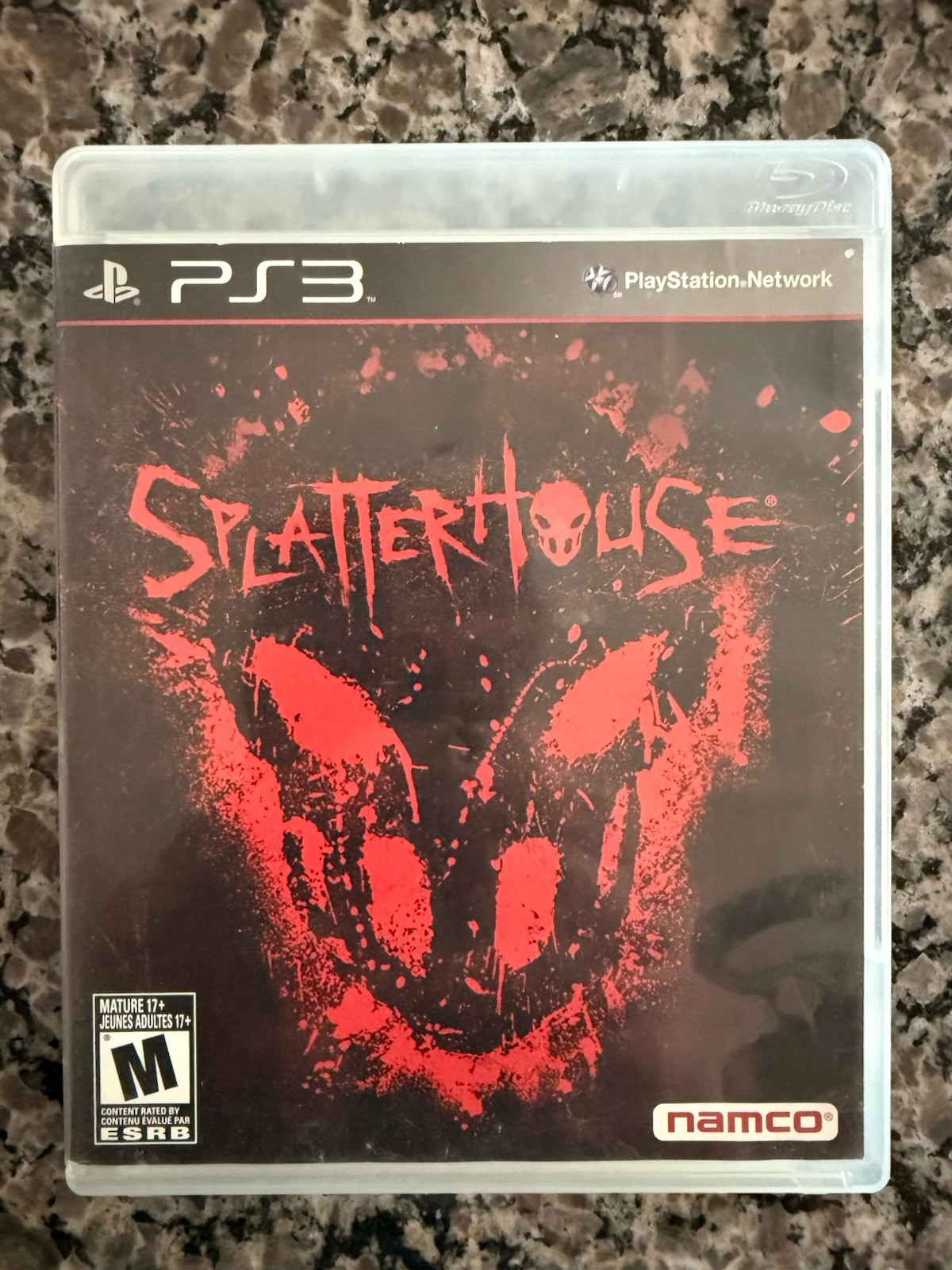 Splatterhouse PS3 (Action Horror - Namco NTSC-U/C) NO Manual