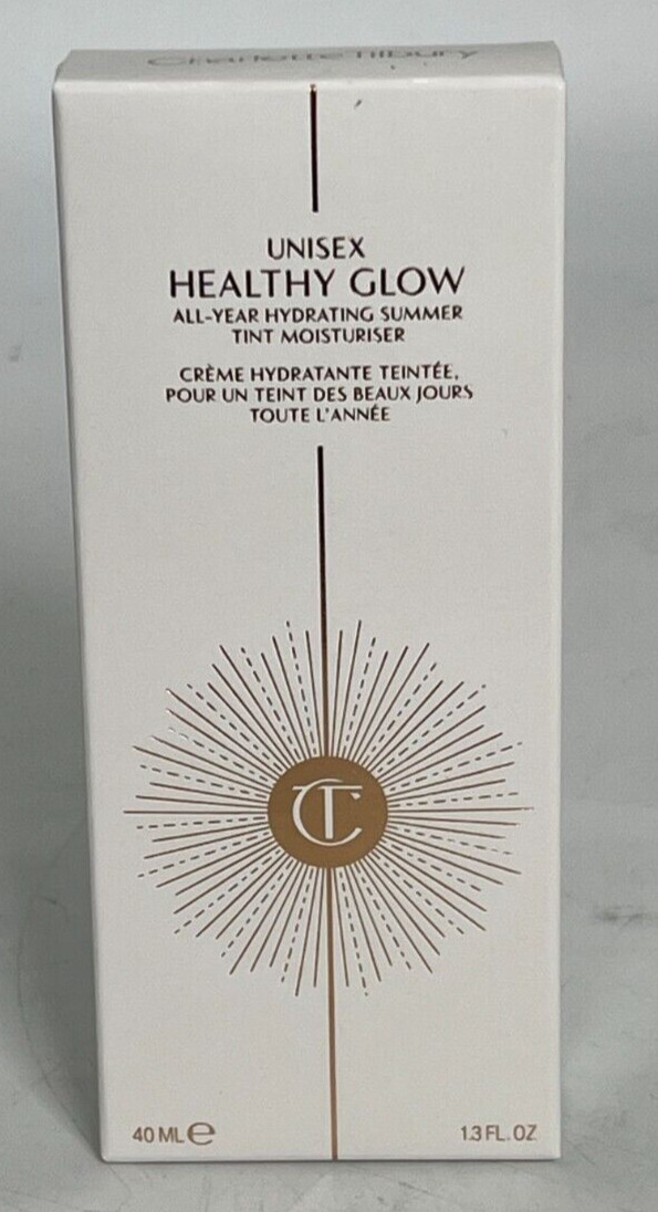 NEW Charlotte Tilbury 1.3 oz. Healthy Glow Hydrating Summer Tint Moisturizer