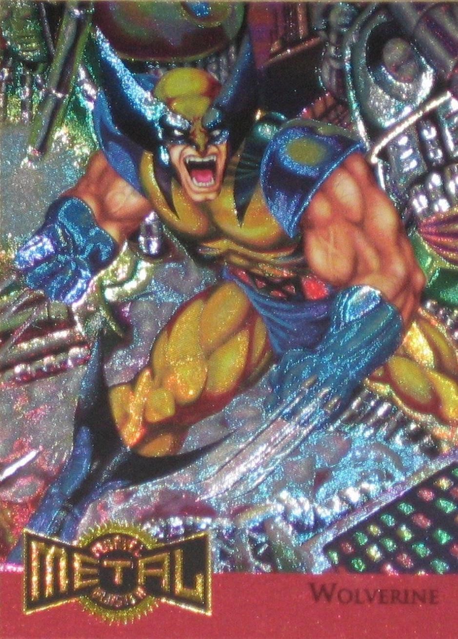 1995 Marvel Metal Silver Flashers Metal Gold Blasters  5+ Cards NM