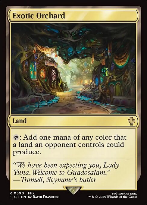 Exotic Orchard (FFX) 390 R Normal FIC MTG NM