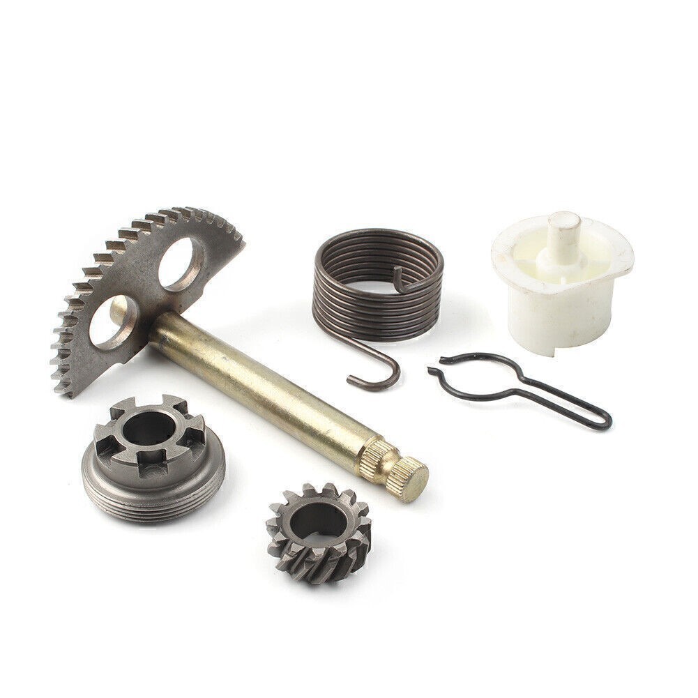 Fit YAMAHA PW50 PW 50 Dirt Pit Bike Kick Shaft Assembly Starter Gear