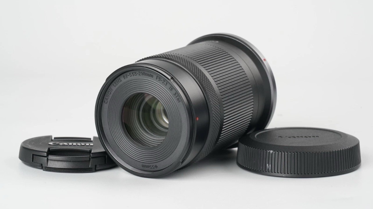 [Near Mint] Canon RF-S 55-210mm f5-7.1 IS STM Zoom Lens #108S