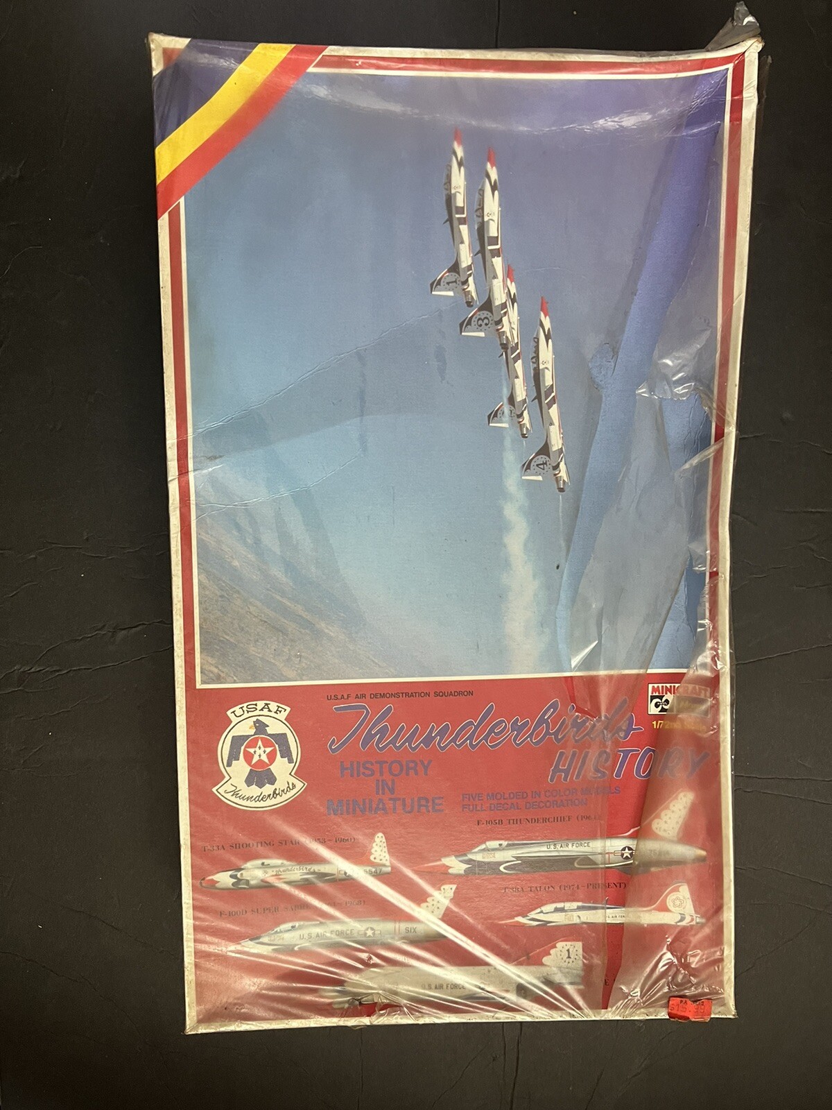 HASEGAWA MINICRAFT. #1208 THUNDERBIRDS HISTORY IN MINIATURES. 1/72 SCALE. TW-VJ HASEGAWA MINICRAFT. #1208 THUNDERBIRDS HISTORY IN MINIATURES. 1/72 SCALE. TW-VJ