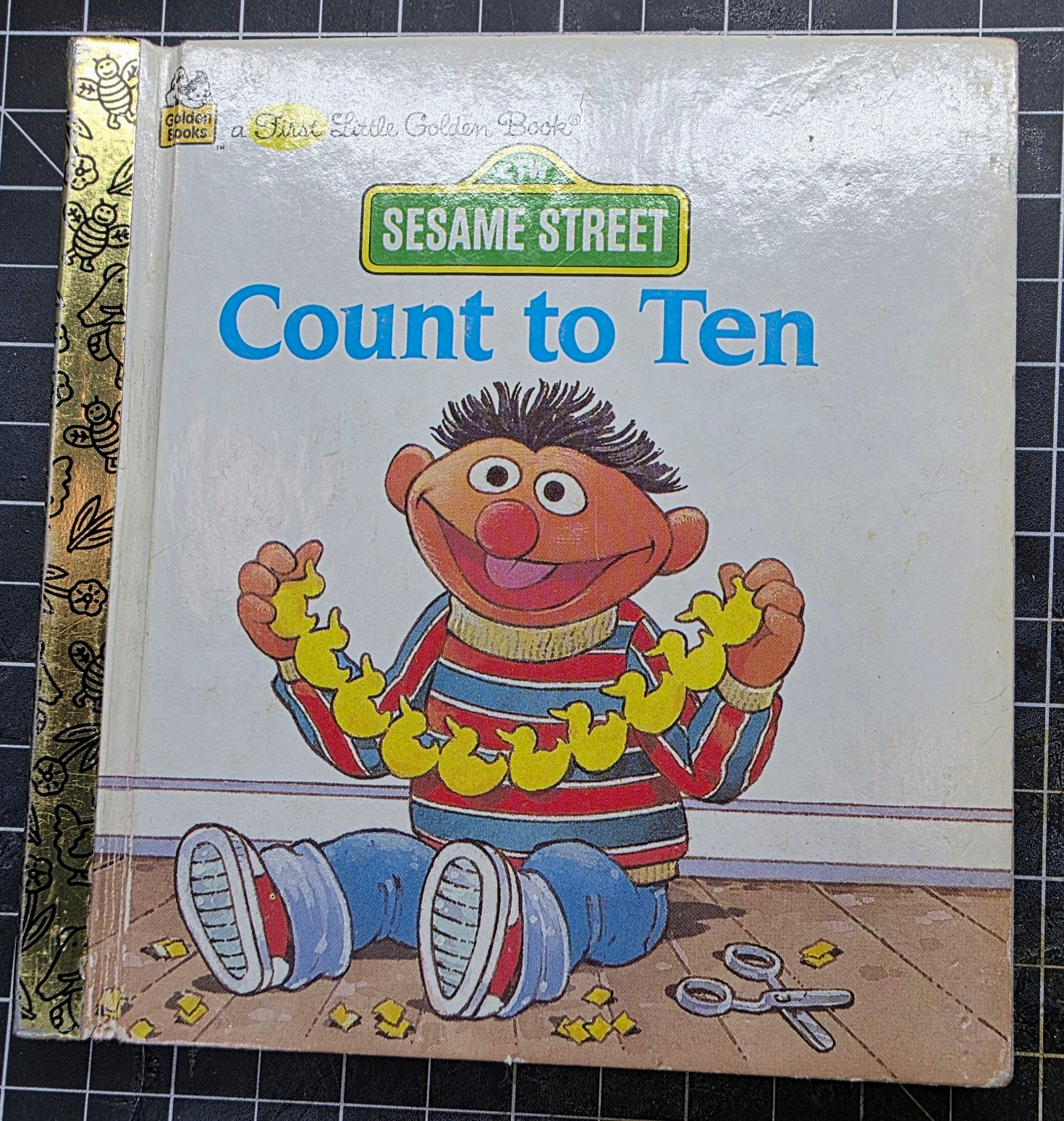 First Little Golden Books Sesame Street Count to Ten HC Emily Thompson 1986 First Little Golden Books Sesame Street Count to Ten HC Emily Thompson 1986