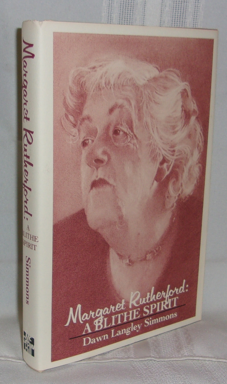 Dawn Simmons MARGARET RUTHERFORD First Edition Miss Marple UNREAD Hardcover 