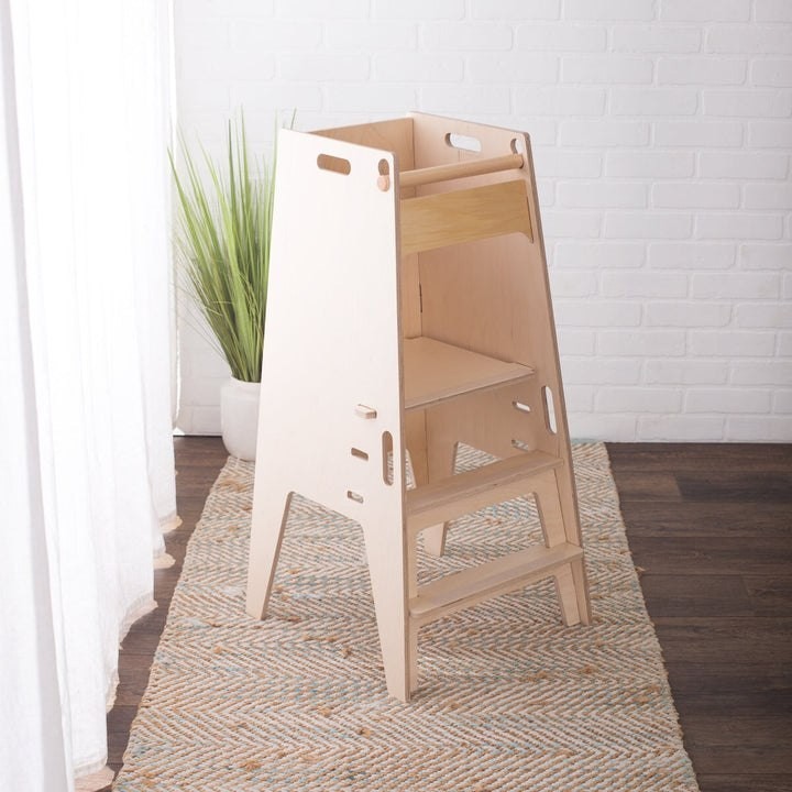 Sous-Chef Toddler Tower – Montessori Learning Tower for Toddlers with Full Plate