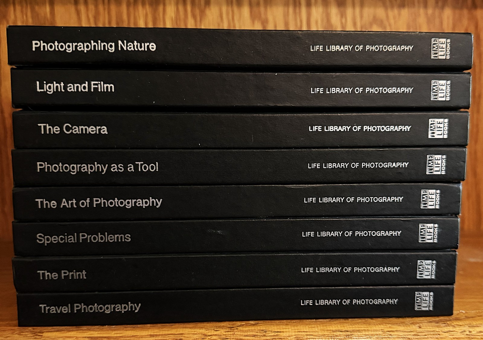 Vintage Time Life Library of Photography Hardcover Books 1972 Lot of 8 -Pristine