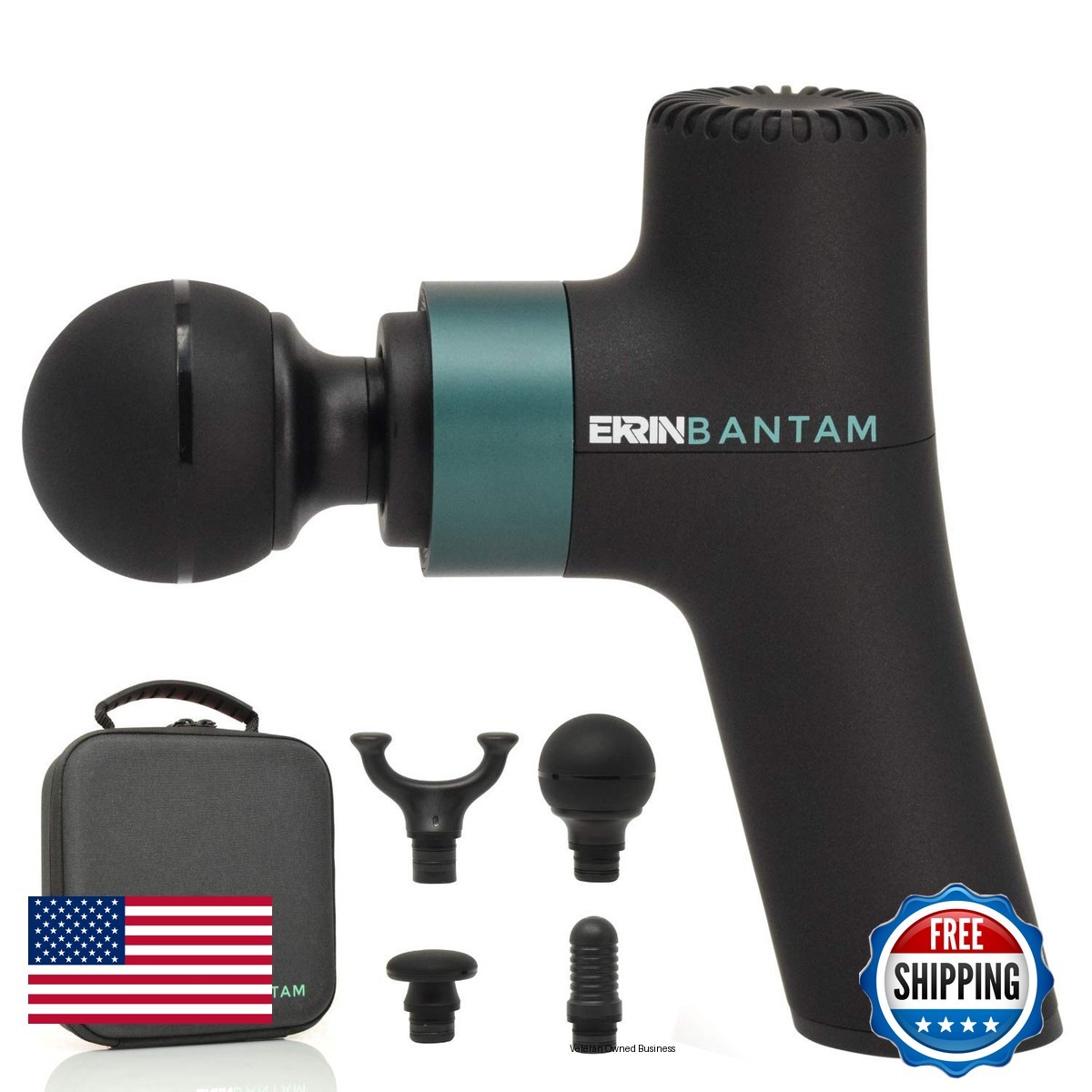 Ekrin Athletics Bantam Mini Massage Gun - Compact Deep Tissue Muscle Massager Ekrin Athletics Bantam Mini Massage Gun - Compact Deep Tissue Muscle Massager