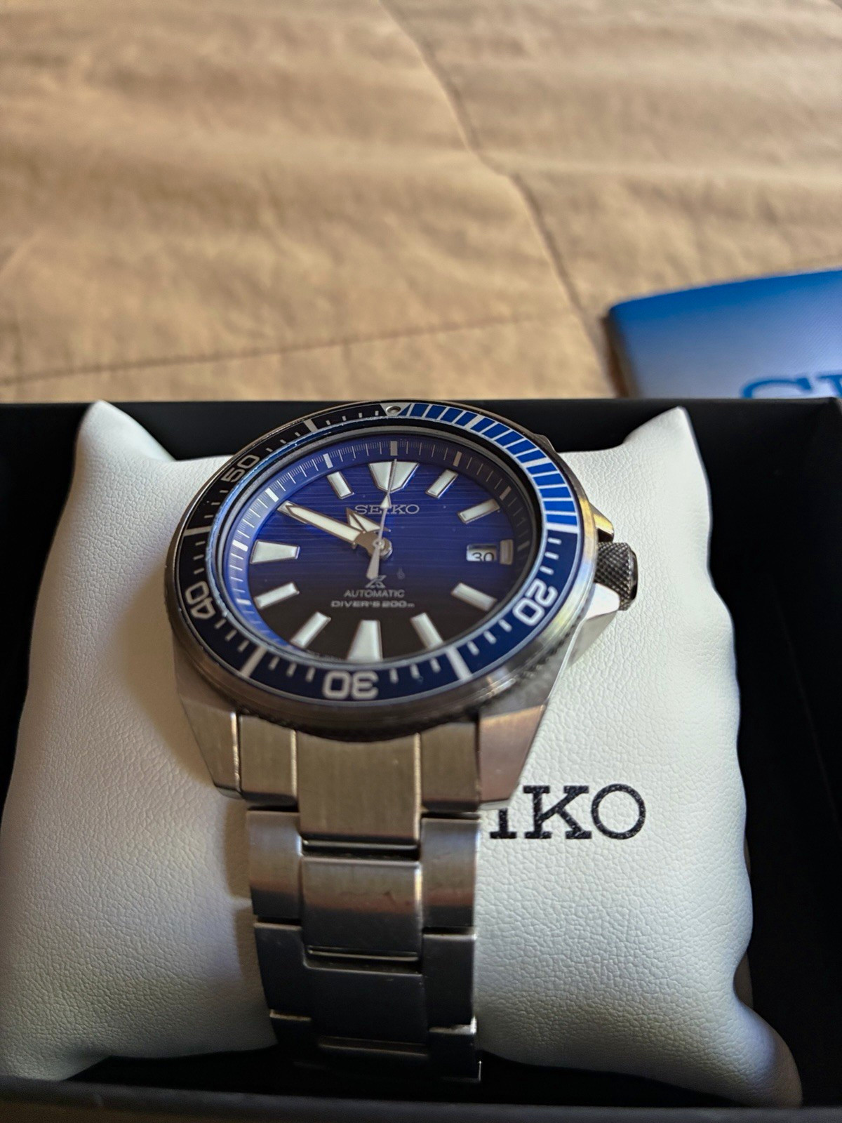 Seiko Prospex Samurai Save the Ocean special edition Seiko Prospex Samurai Save the Ocean special edition