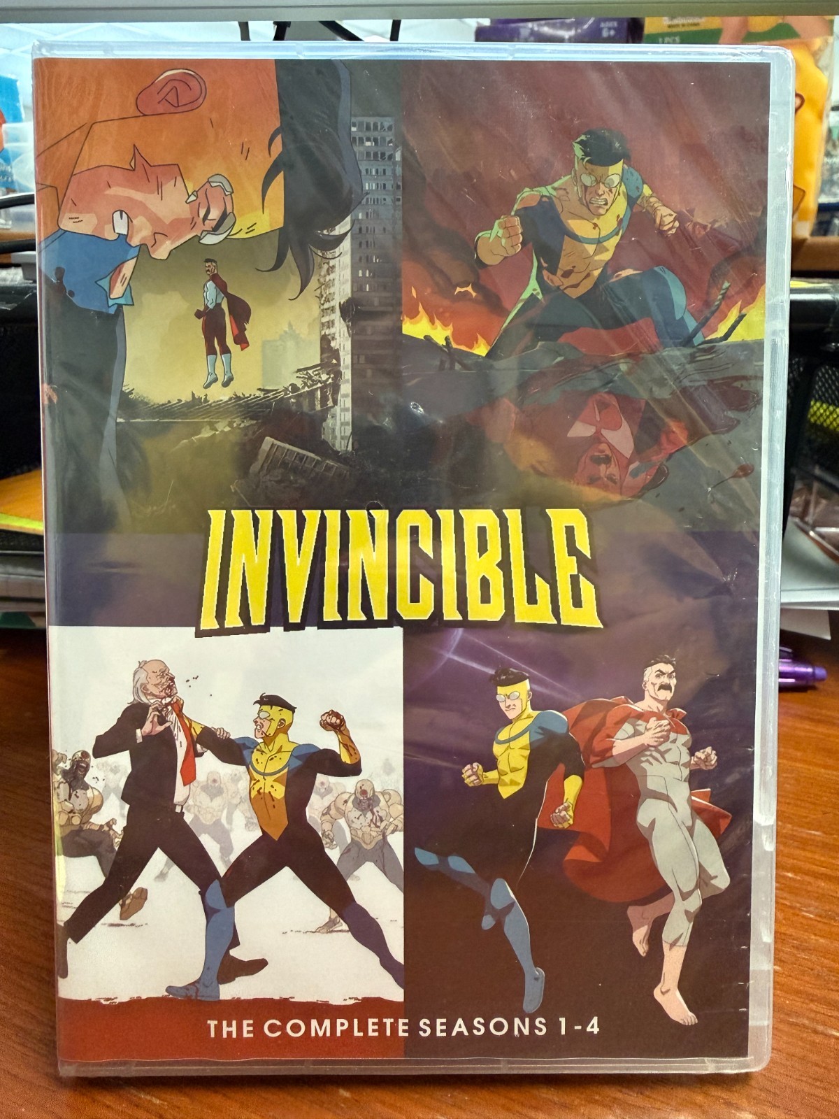 Invincible Seasons 1-4 (SEALED) Invincible Seasons 1-4 (SEALED)