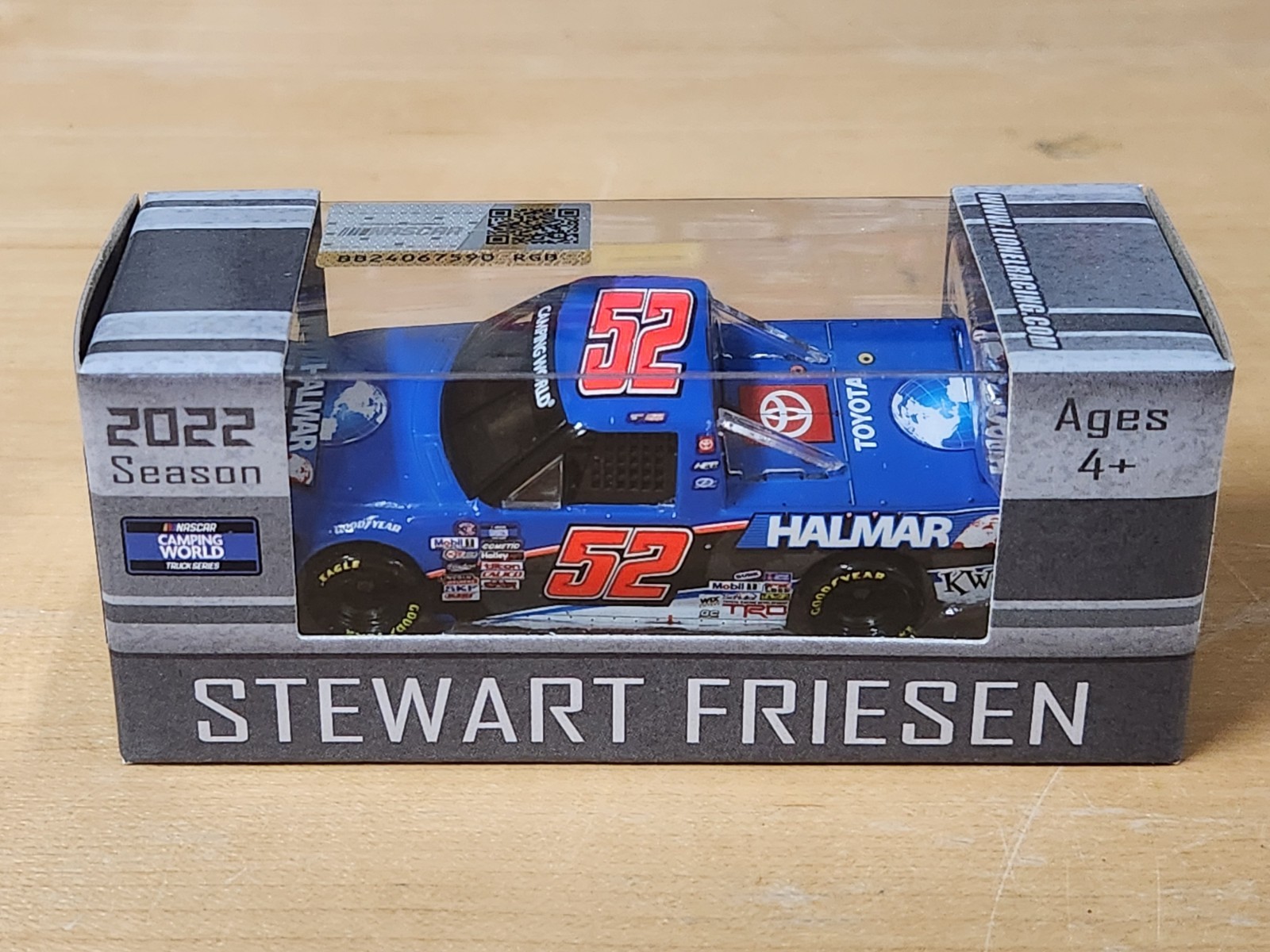 2022 #52 Stewart Friesen Halmar Texas Win 1/64 Action NASCAR Diecast