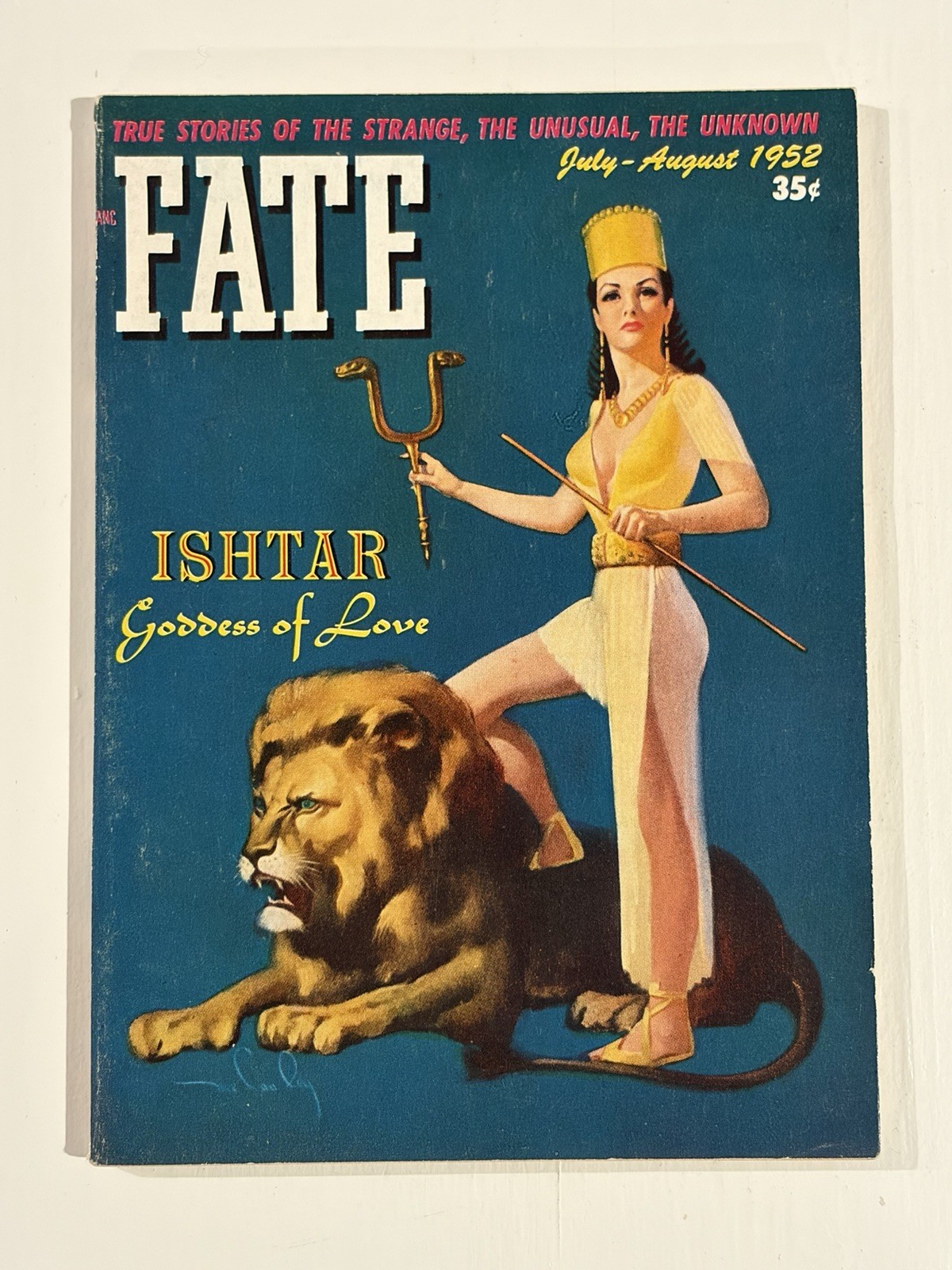 FATE July-August 1952 Vintage Pulp Magazine VF FATE July-August 1952 Vintage Pulp Magazine VF