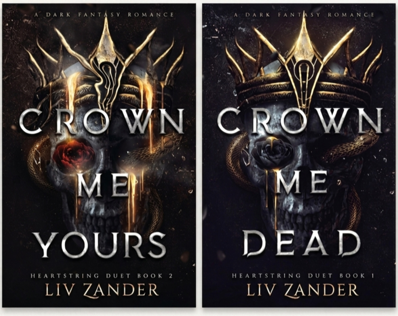 Perfect Book Set For Gift Crown Me Yours +Crown Me Dead Premium Book usa stock Perfect Book Set For Gift Crown Me Yours +Crown Me Dead Premium Book usa stock