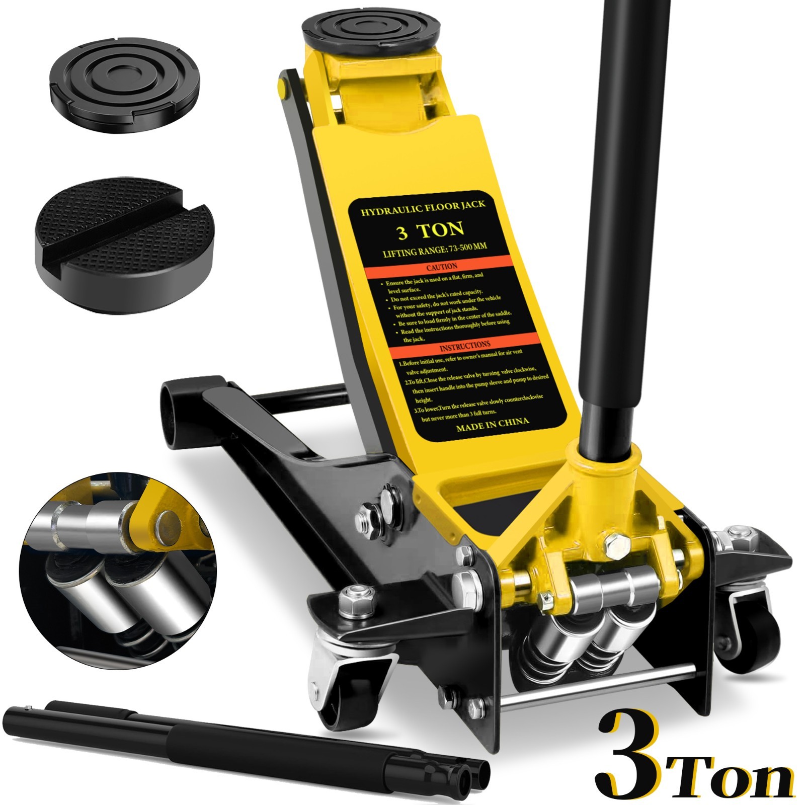 3 Ton Low Profile for Truck SUV Pickup Low Profile Hydraulic Floor Jack 3 Ton Low Profile for Truck SUV Pickup Low Profile Hydraulic Floor Jack
